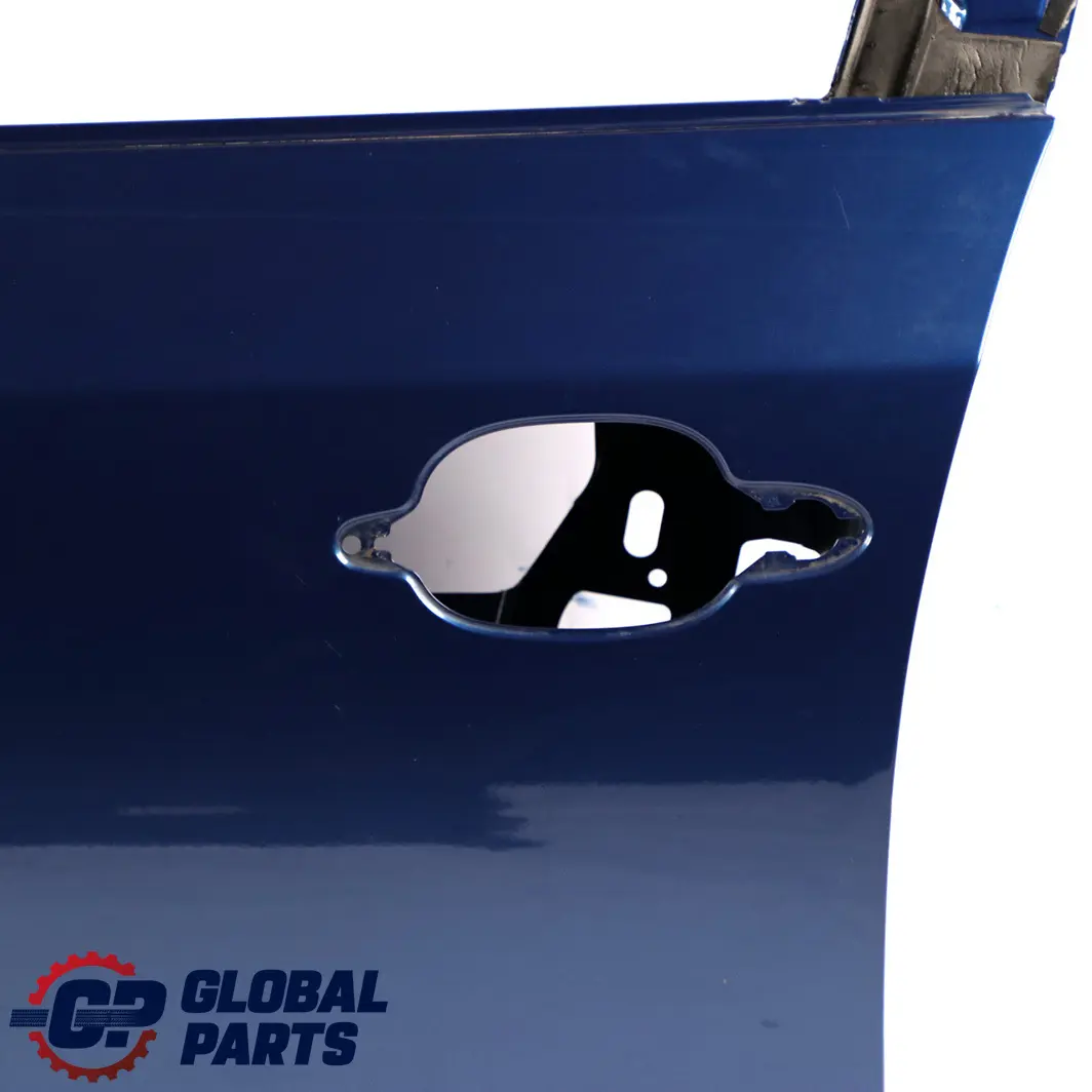Door Front Left N/S Le Mans Blau Blue Metallic - 381 to BMW 5 Series E60 E61 with Part number 7202339 BMW 5 Series E60 E61 Door Front Left N/S Le Mans Blau Blue Metallic - 381 - SKU 7202339-LMB - Part number 7202339