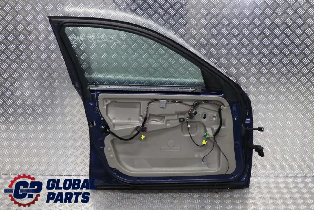 BMW 5 er E60 E61 2 LCI Fahrerseite Tür vorne links Mysticblau Metallic A07 - SKU 7202339-MYS2 - Teilenummer 7202339