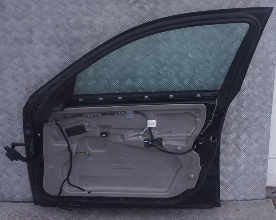  Genuine BMW 5 Series E60 E61 Door Front Right O/S Carbonschwarz Black - SKU 7202340-CAR - Part number 7202340