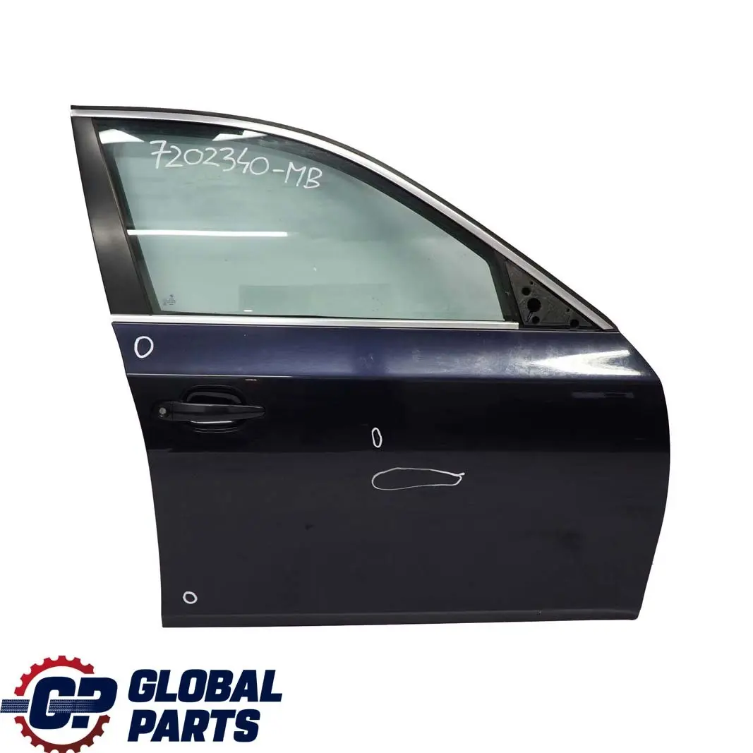 BMW E60 E61 Touring Porte avant Droite Bleu Monaco Bleu Metallise A35 - SKU 7202340-MB - Numéro de pièce 7202340