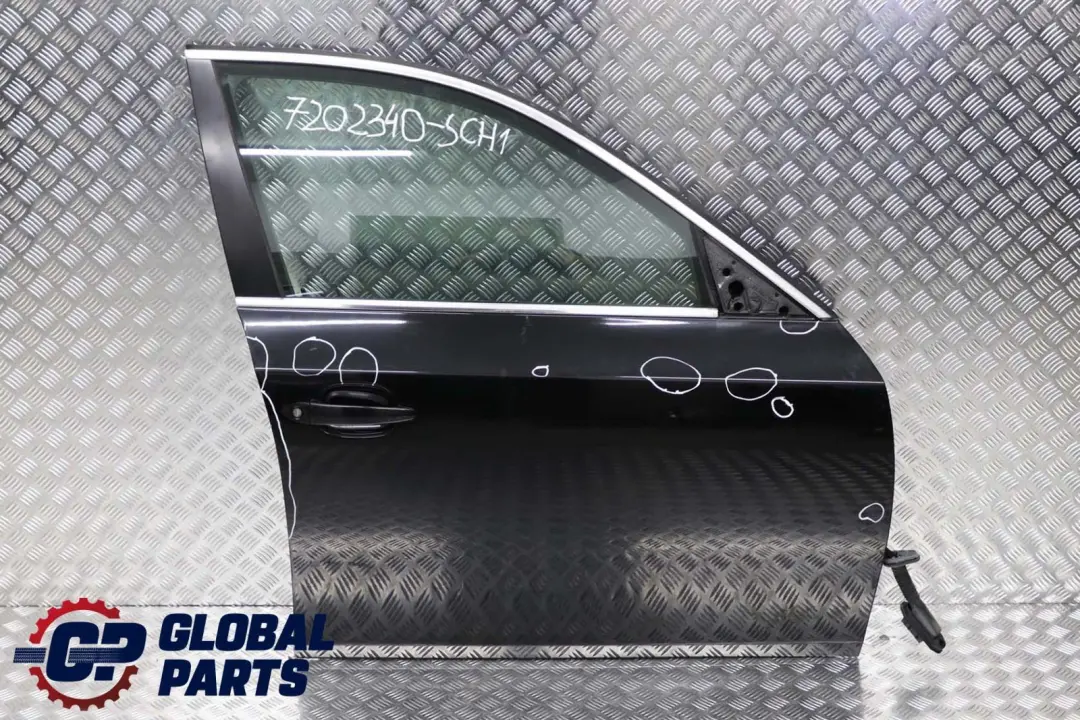 BMW E60 E61 Drzwi prawe przednie schwarz II - SKU 7202340-SCH1 - Numer Części 7202340