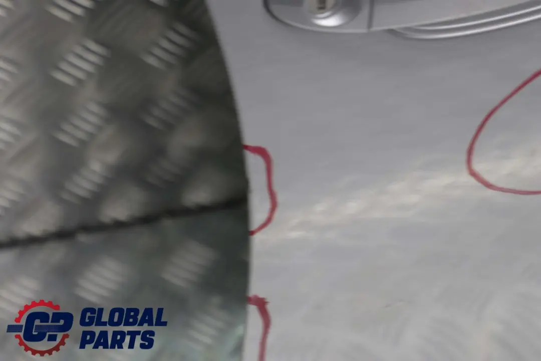 BMW 5 E60 E61 LCI 8 Tür Vorne Rechts Titansilber Silber - 354 - SKU 7202340-TS8 - Teilenummer 7202340