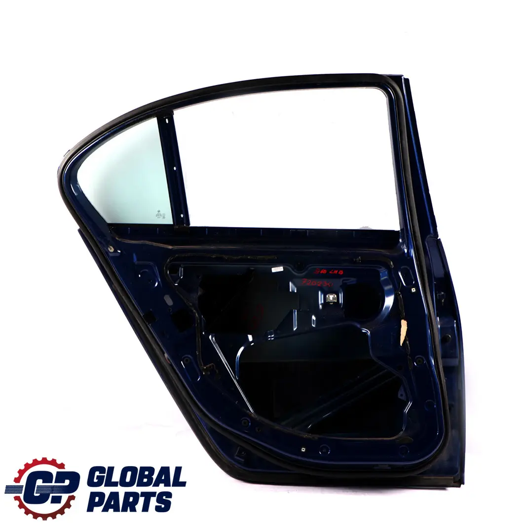Door Rear Left N/S Le Mans Blau Metallic - 381 to BMW 5 Series E60 Saloon with Part number 7202341 BMW 5 Series E60 Saloon Door Rear Left N/S Le Mans Blau Metallic - 381 - SKU 7202341-LMB - Part number 7202341