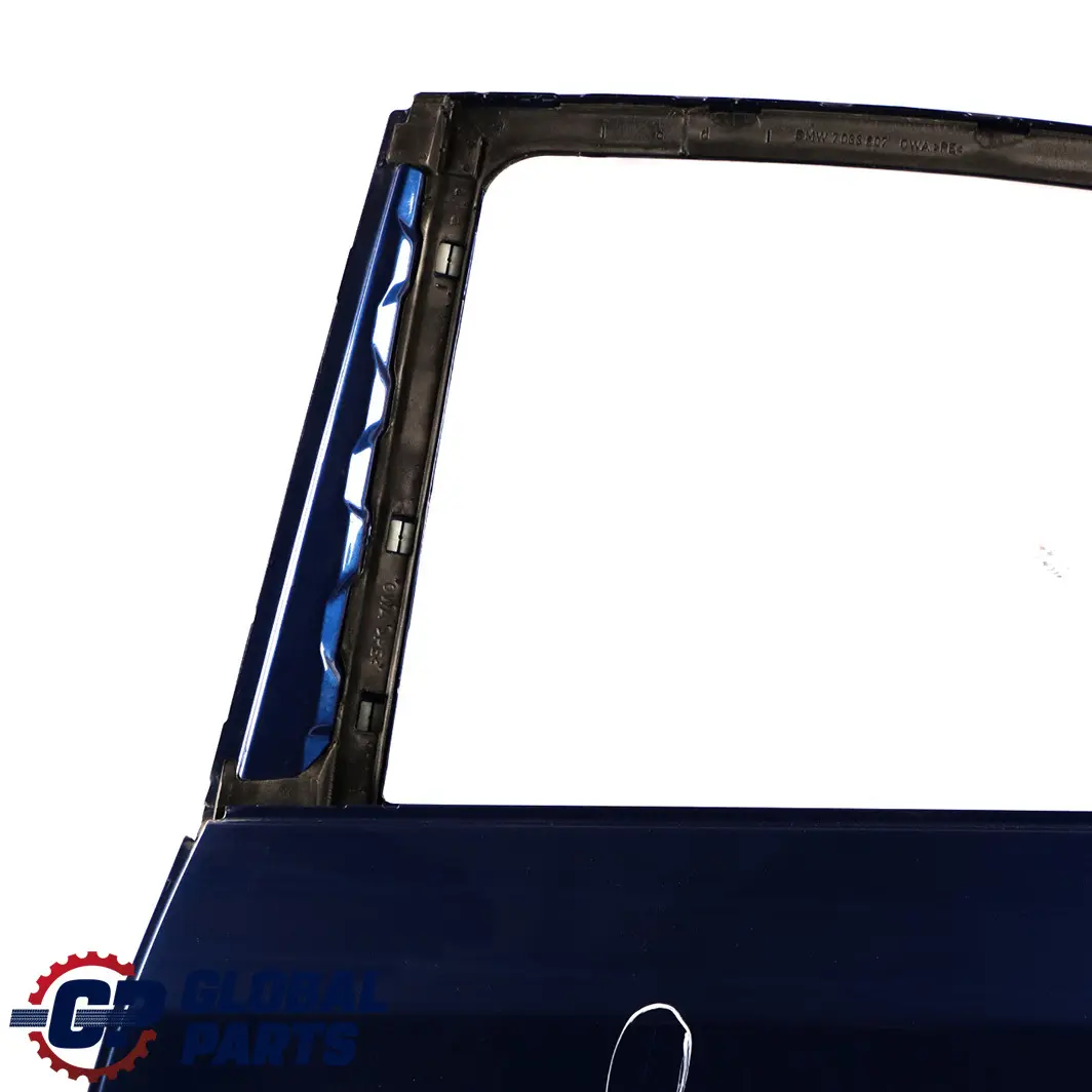 Door Rear Left N/S Le Mans Blau Metallic - 381 to BMW 5 Series E60 Saloon with Part number 7202341 BMW 5 Series E60 Saloon Door Rear Left N/S Le Mans Blau Metallic - 381 - SKU 7202341-LMB - Part number 7202341