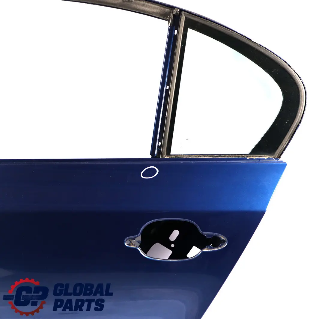 Door Rear Left N/S Le Mans Blau Metallic - 381 to BMW 5 Series E60 Saloon with Part number 7202341 BMW 5 Series E60 Saloon Door Rear Left N/S Le Mans Blau Metallic - 381 - SKU 7202341-LMB - Part number 7202341