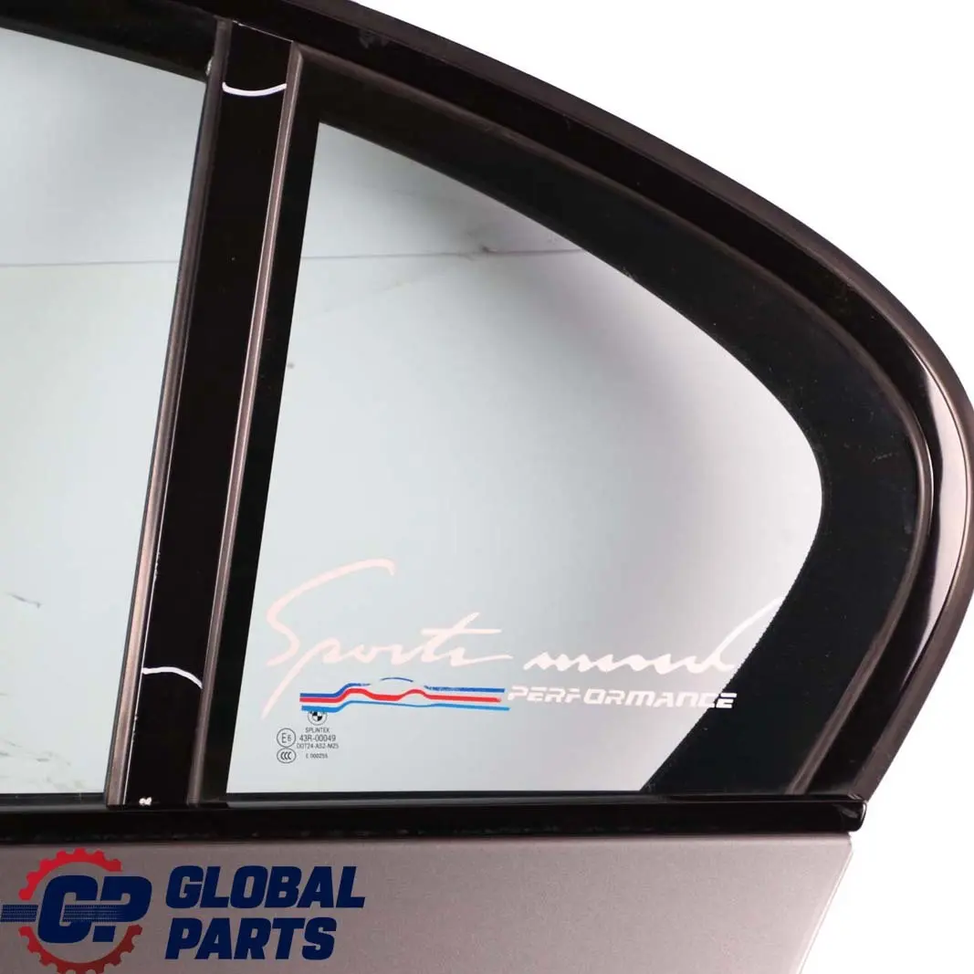 Drzwi lewe tylne tył silbergrau A08 do BMW E60 o numerze 7202341 BMW E60 Drzwi lewe tylne tył silbergrau A08 - SKU 7202341-SBG - Numer Części 7202341