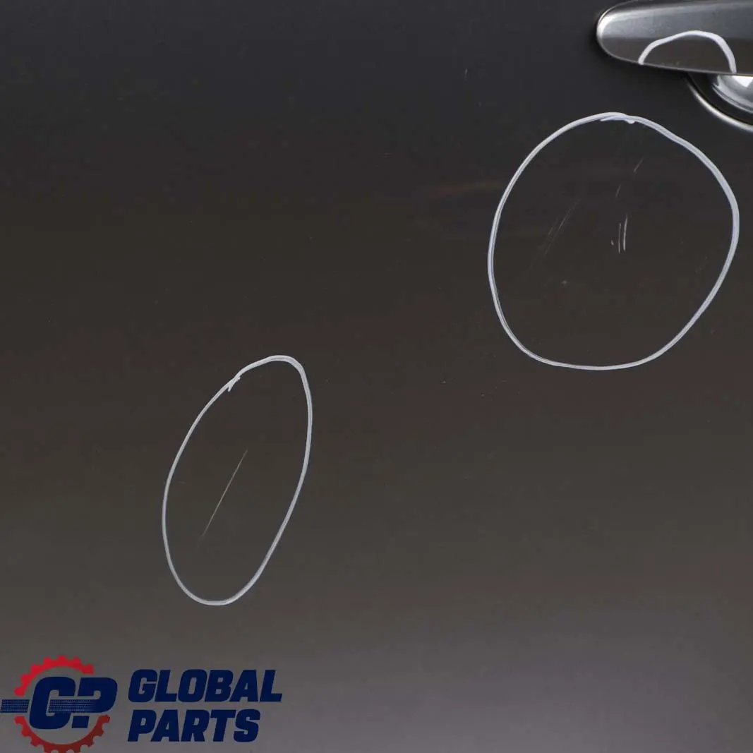 BMW 5 Series E60 E60N Door Rear Left N/S Silbergrau Silver Grey Metallic - A08 - SKU 7202341-SBG - Part number 7202341