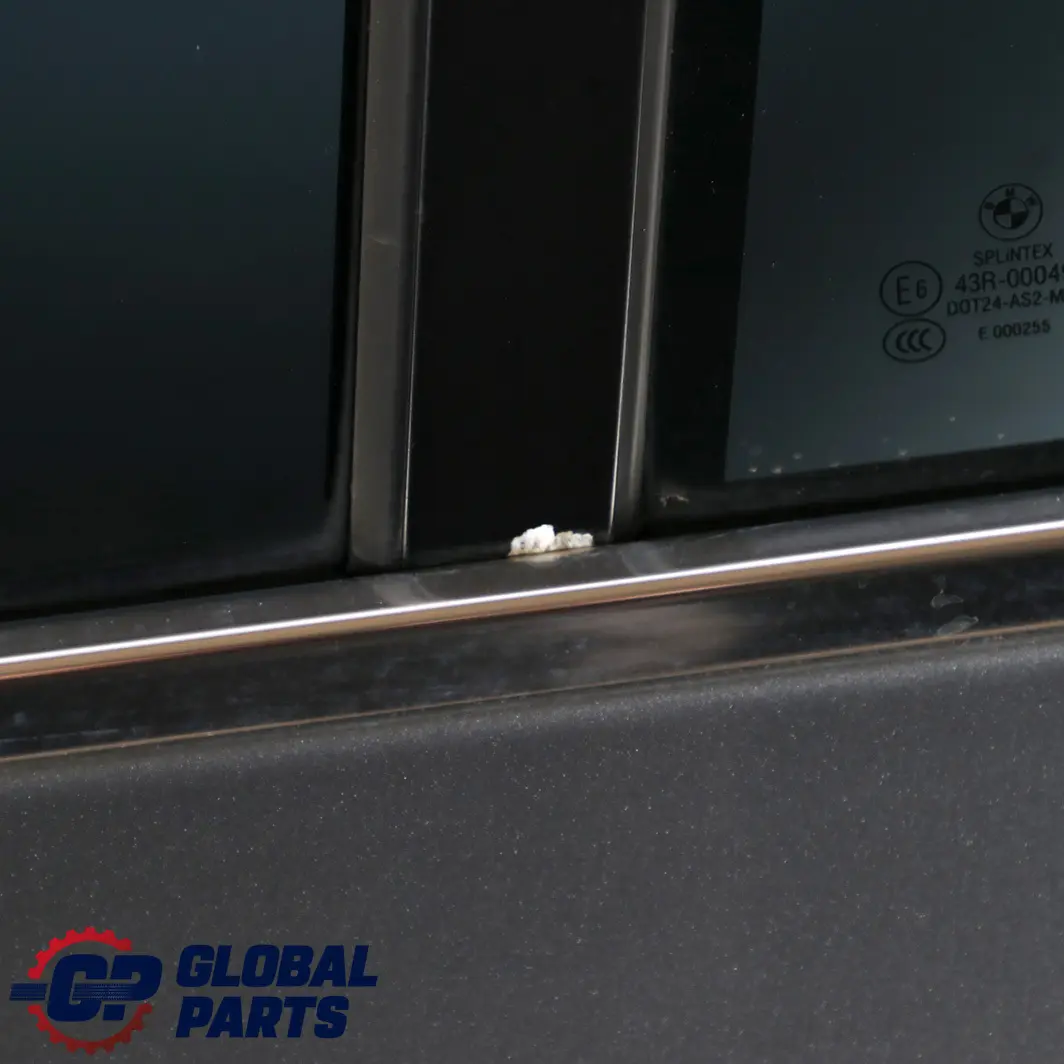 BMW 5 Series E60 1 Rear Left Door N/S Spacegrau Space Grey Metallic - A52 - SKU 7202341-SCG1 - Part number 7202341