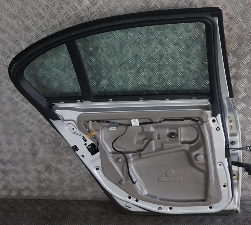 Left Door N/S Titansilber Titan Silver Metallic - 354 to BMW 5 Series E60 Rear with Part number 7202341 BMW 5 Series E60 Rear Left Door N/S Titansilber Titan Silver Metallic - 354 - SKU 7202341-TS4 - Part number 7202341