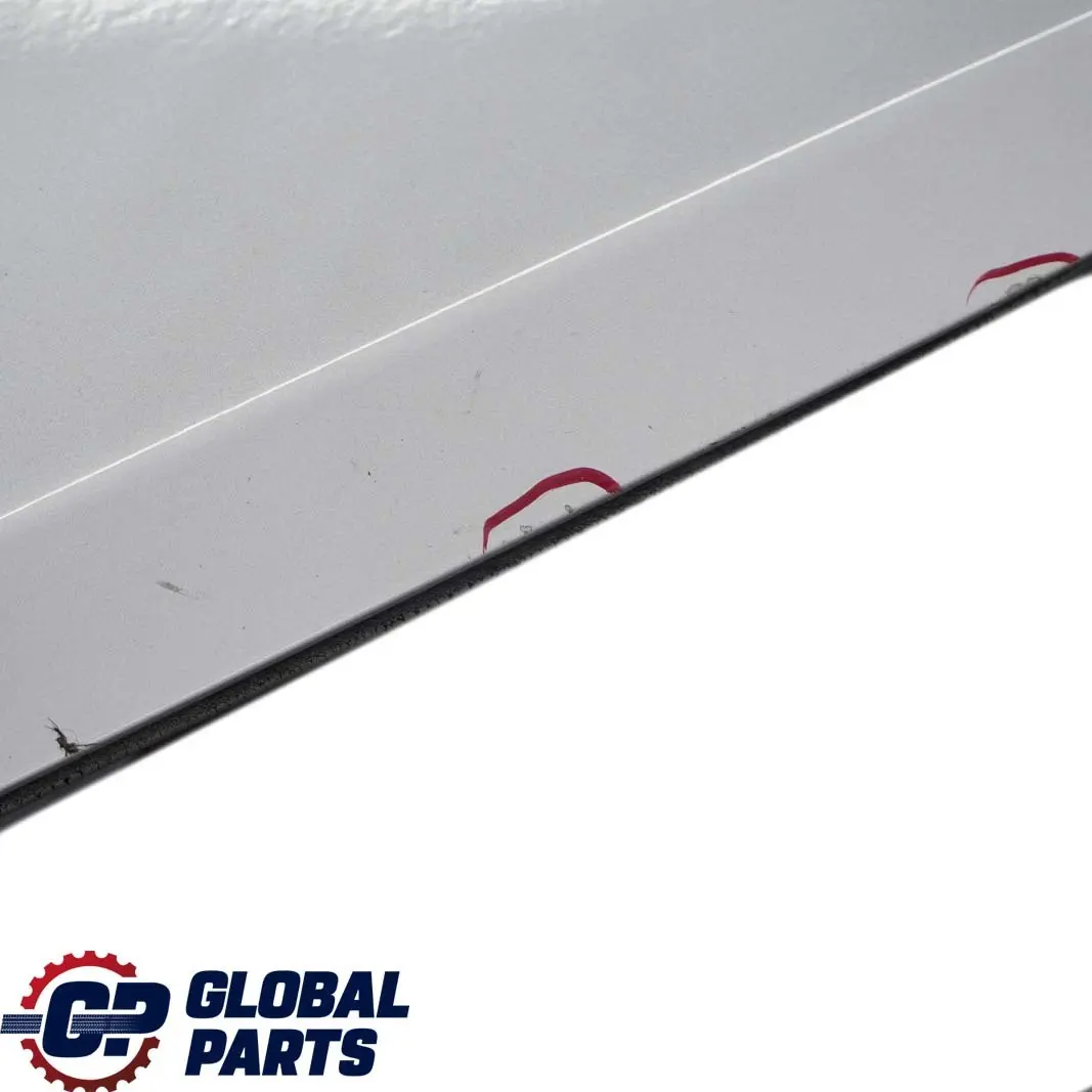 BMW 5 Series E60 5 Rear Left Door N/S Titansilber Titan Silver Metallic - 354 - SKU 7202341-TS5 - Part number 7202341