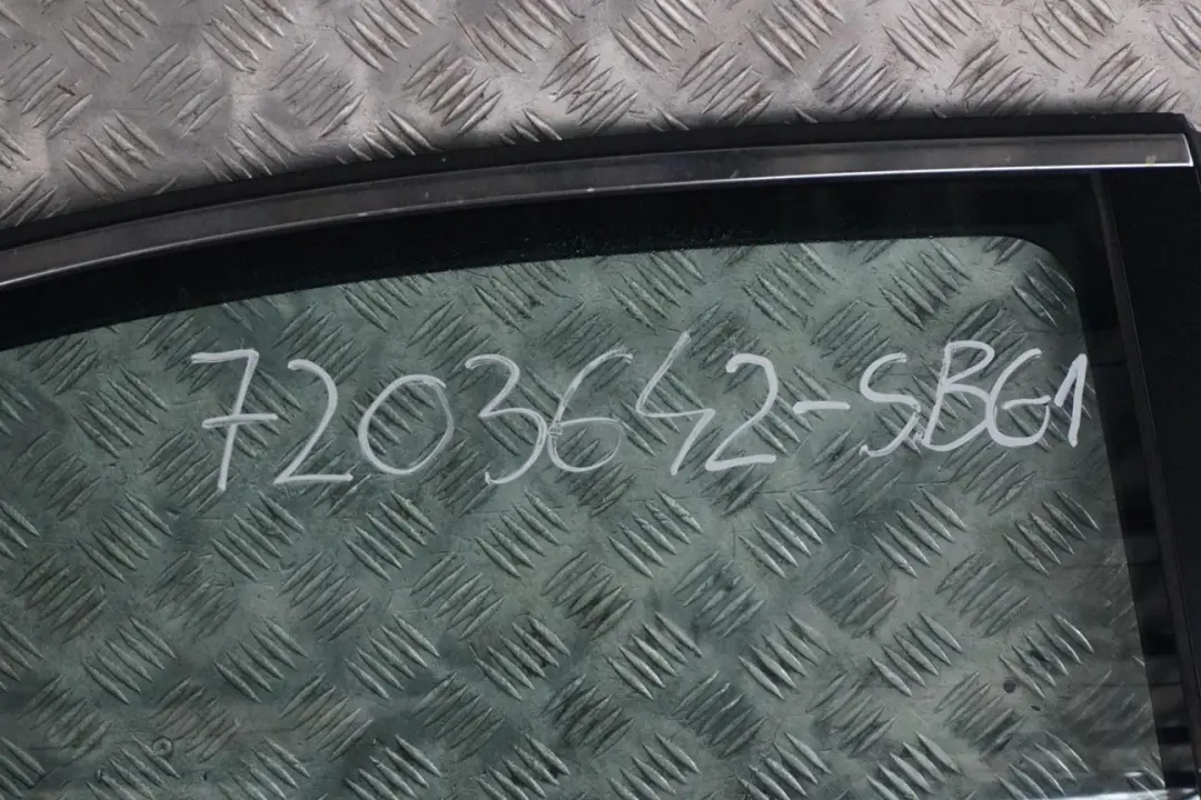 BMW 5 Series E60 1 Door Rear Right O/S Silbergrau Silver Grey Metallic - A08 - SKU 7202342-SBG1 - Part number 7202342