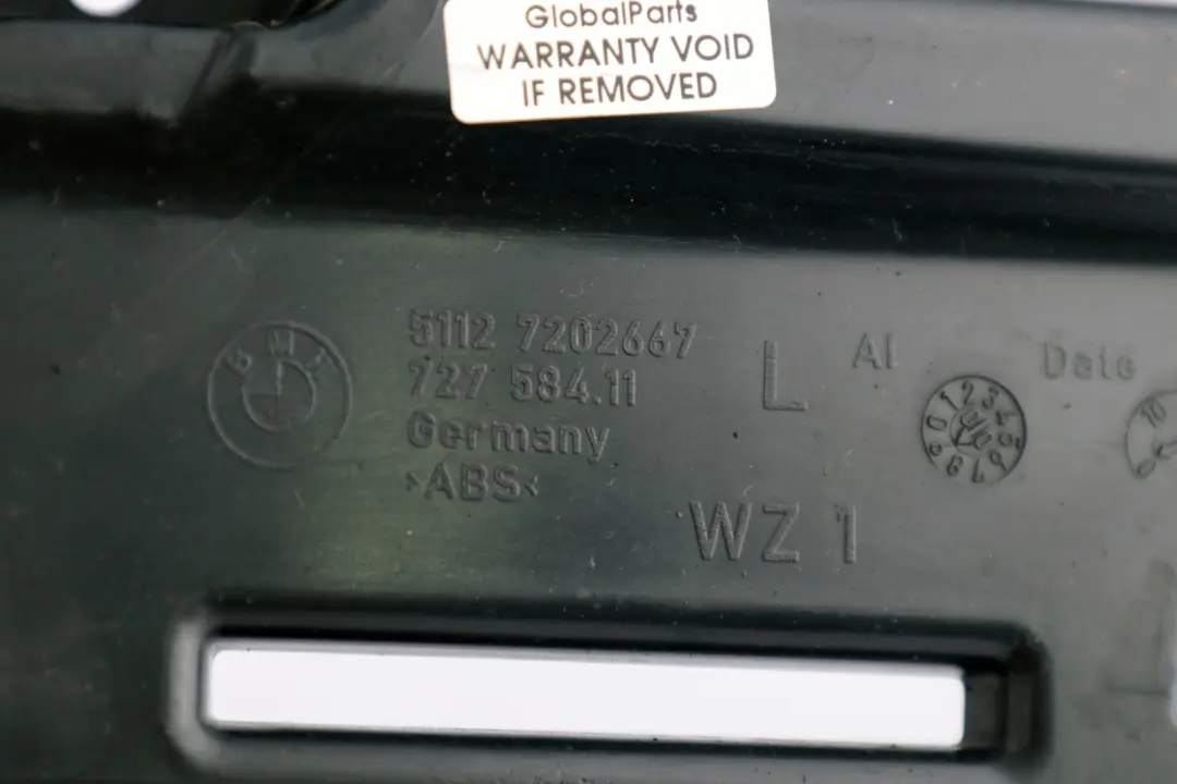 BMW E90 N LCI Guia Para Parachoques Trasero Lado Izquierdo - SKU 7202667 - Número de pieza 7202667