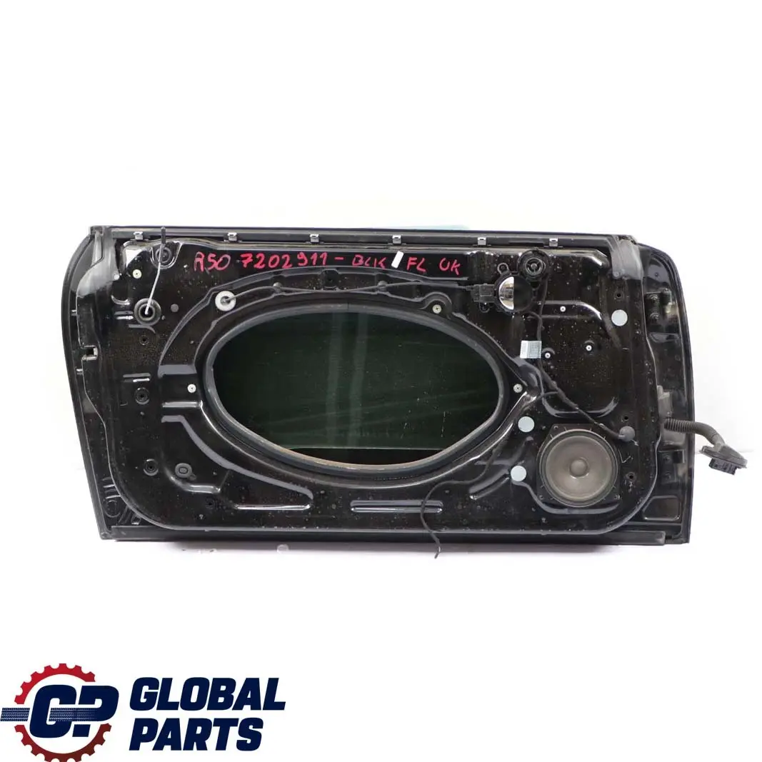 Front Left Door N/S Black to Mini Cooper One R50 R52 R53 with Part number 7202911 Mini Cooper One R50 R52 R53 Front Left Door N/S Black - SKU 7202911-BLK - Part number 7202911