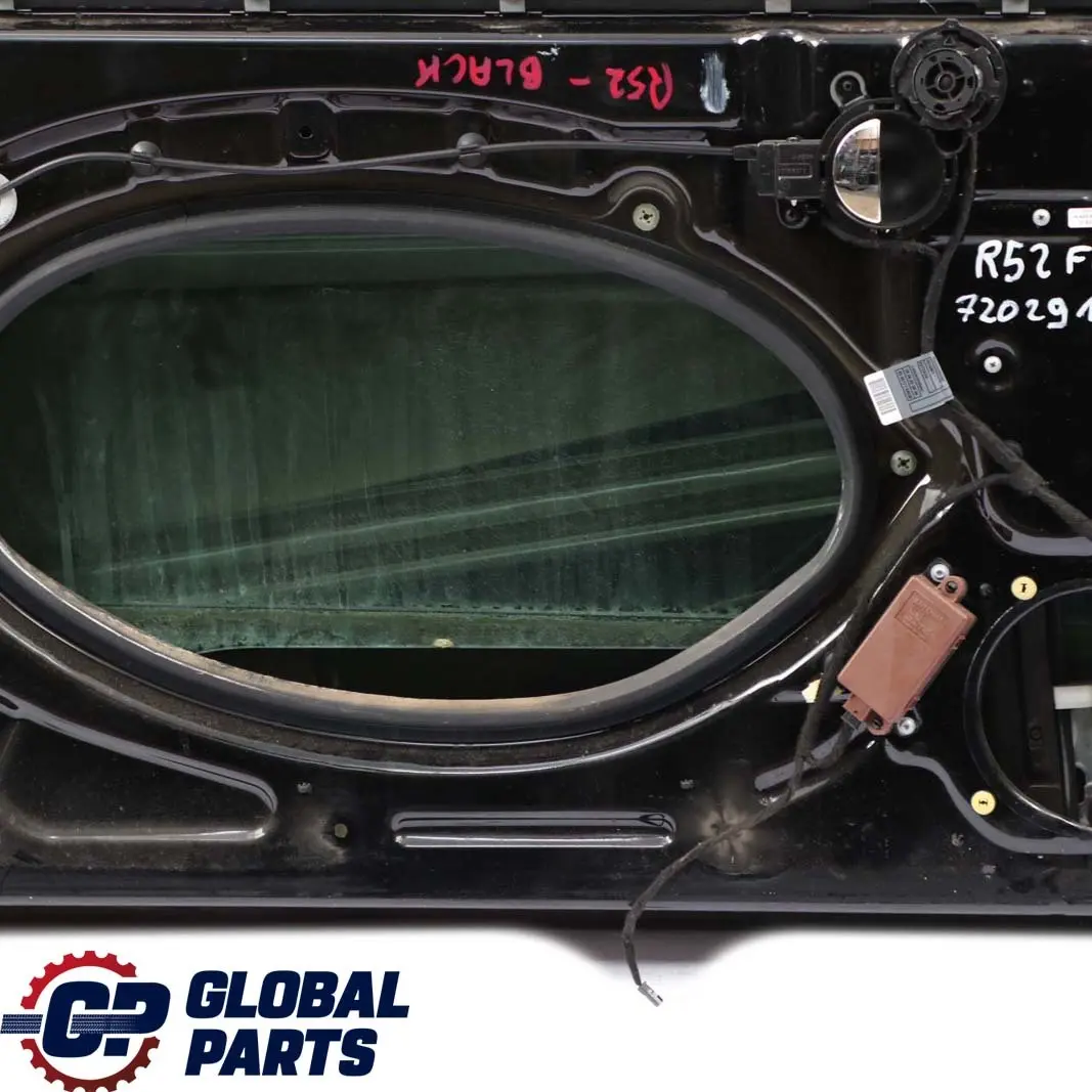 Front Left Door N/S Black to Mini Cooper One 1 R50 R52 R53 with Part number 7202911 Mini Cooper One 1 R50 R52 R53 Front Left Door N/S Black - SKU 7202911-BLK1 - Part number 7202911