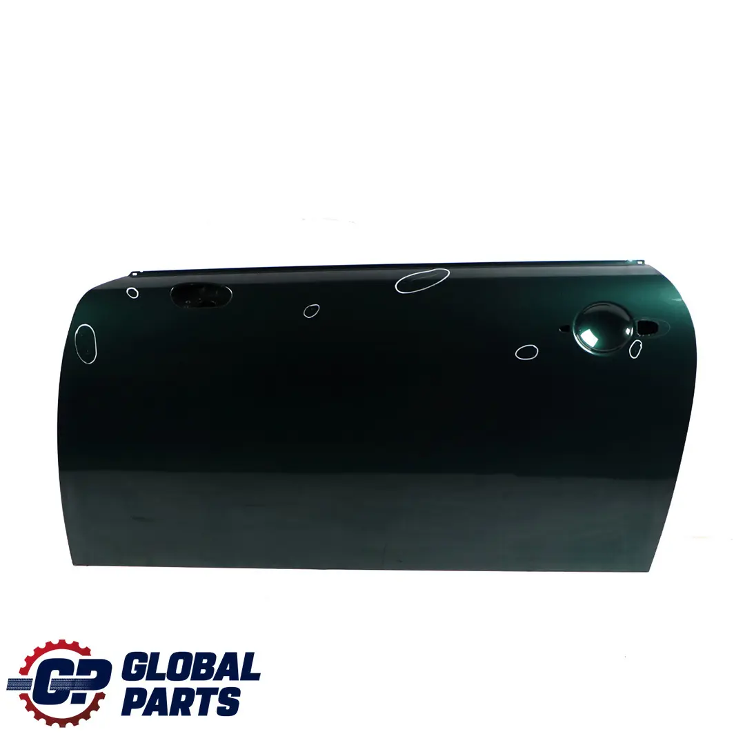 Front Left Door N/S British Racing Green - 895 to Mini Cooper One R50 R52 R53 with Part number 7202911 Mini Cooper One R50 R52 R53 Front Left Door N/S British Racing Green - 895 - SKU 7202911-BRG - Part number 7202911