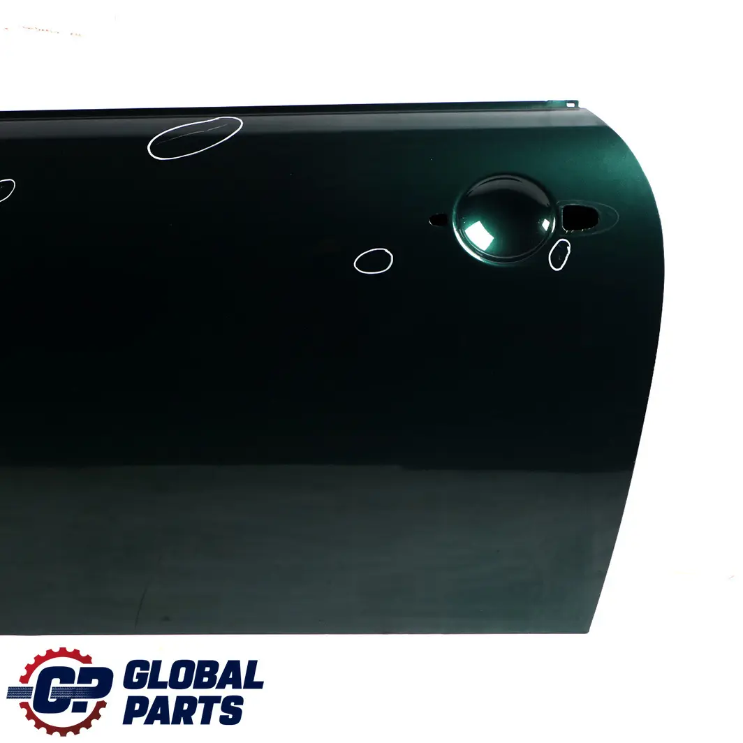Front Left Door N/S British Racing Green - 895 to Mini Cooper One R50 R52 R53 with Part number 7202911 Mini Cooper One R50 R52 R53 Front Left Door N/S British Racing Green - 895 - SKU 7202911-BRG - Part number 7202911