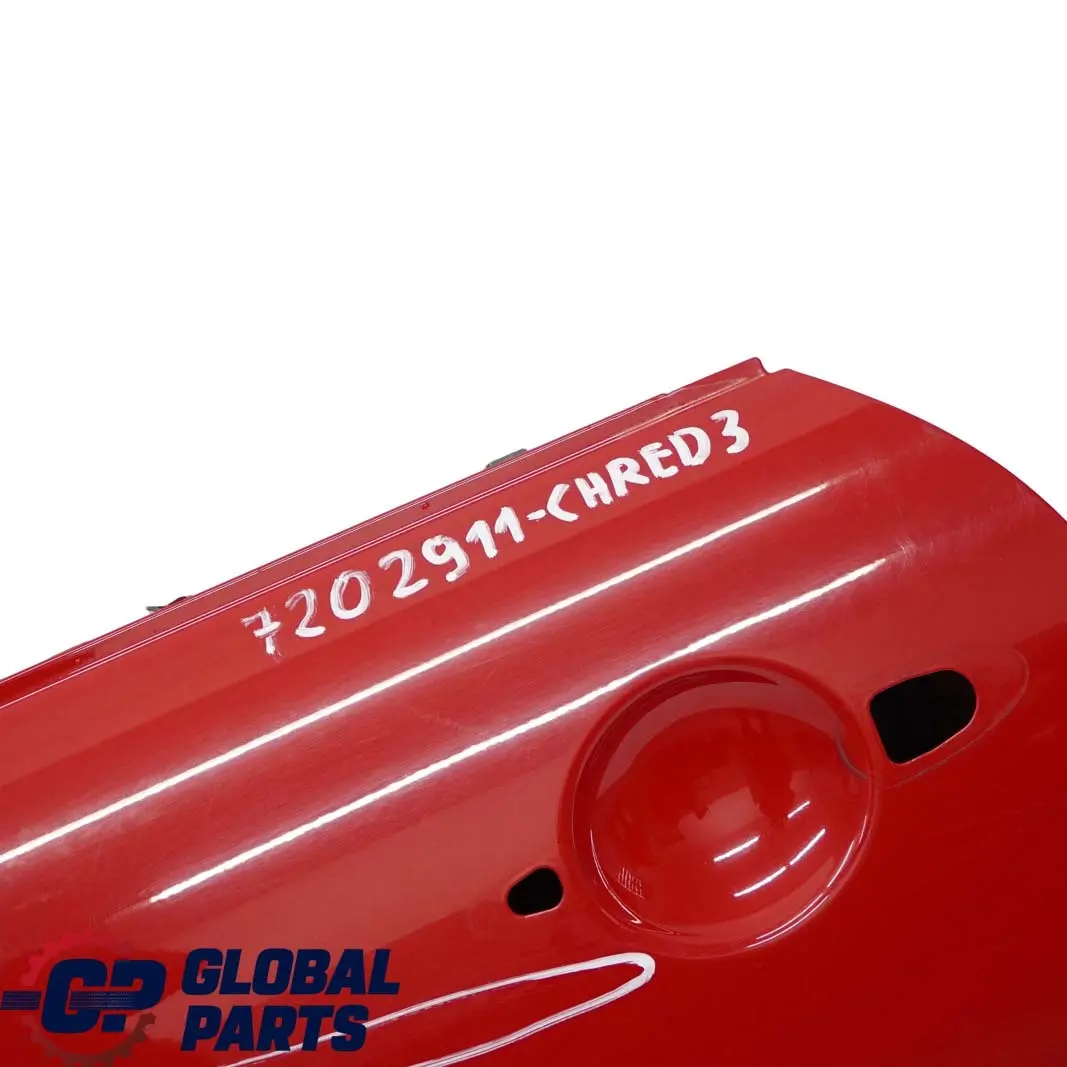 @BMW Mini Cooper R50 R52 R53 3 Front Left Door N/S Chili Red - 851 to with Part number 7202911 @BMW Mini Cooper R50 R52 R53 3 Front Left Door N/S Chili Red - 851 - SKU 7202911-CHRED3 - Part number 7202911