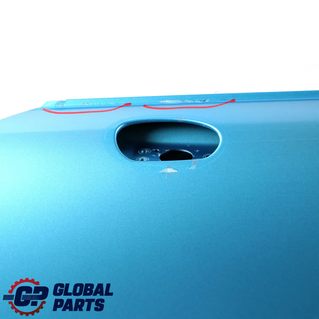 Front Left Door N/S Electric Blue Metallic - 870 to Mini Cooper One 1 R50 R52 R53 with Part number 7202911 Mini Cooper One 1 R50 R52 R53 Front Left Door N/S Electric Blue Metallic - 870 - SKU 7202911-ELB1 - Part number 7202911