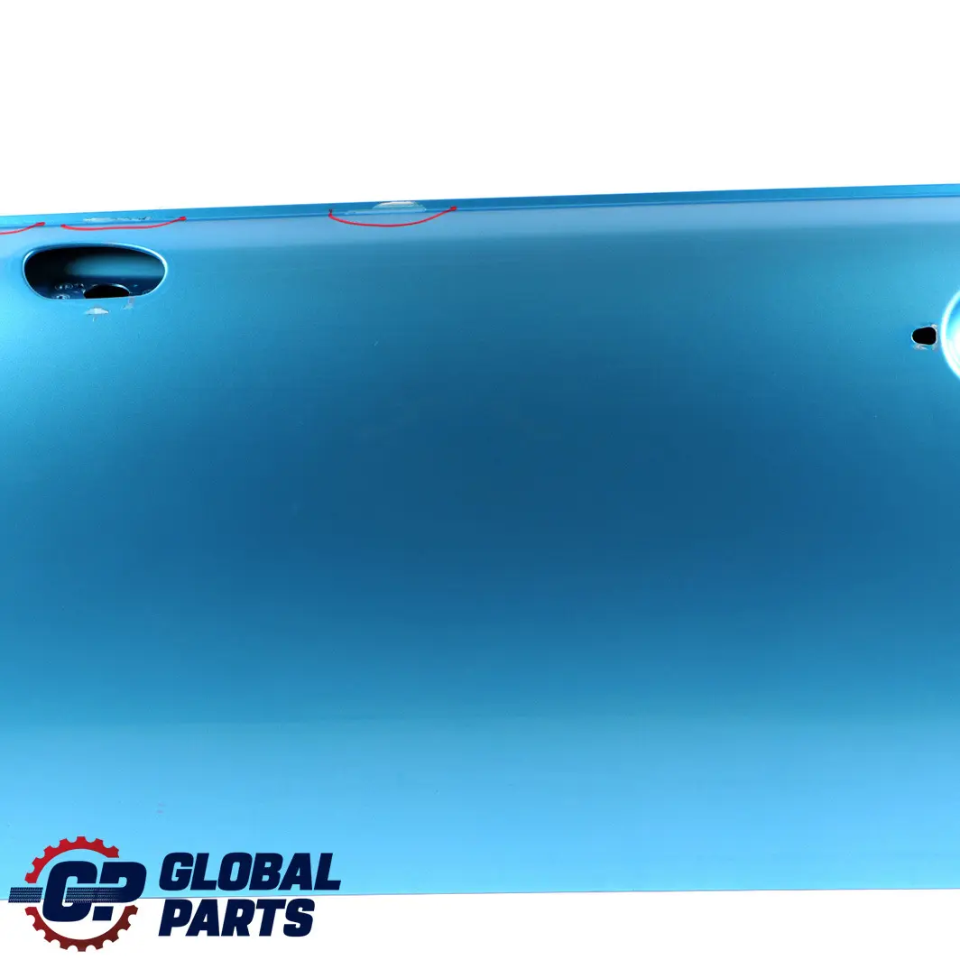 Front Left Door N/S Electric Blue Metallic - 870 to Mini Cooper One 1 R50 R52 R53 with Part number 7202911 Mini Cooper One 1 R50 R52 R53 Front Left Door N/S Electric Blue Metallic - 870 - SKU 7202911-ELB1 - Part number 7202911