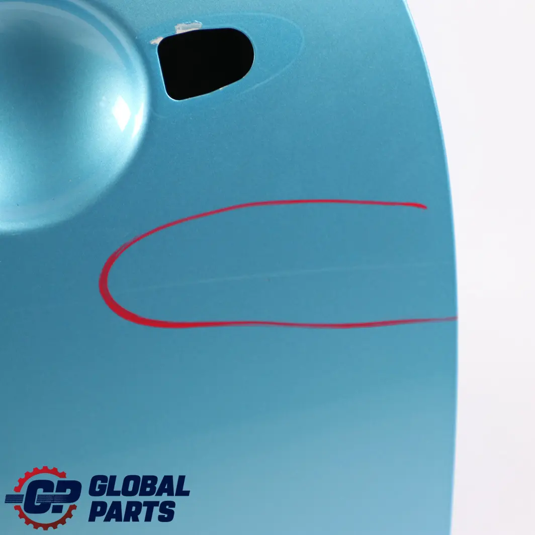 Front Left Door N/S Electric Blue Metallic - 870 to Mini Cooper One 1 R50 R52 R53 with Part number 7202911 Mini Cooper One 1 R50 R52 R53 Front Left Door N/S Electric Blue Metallic - 870 - SKU 7202911-ELB1 - Part number 7202911