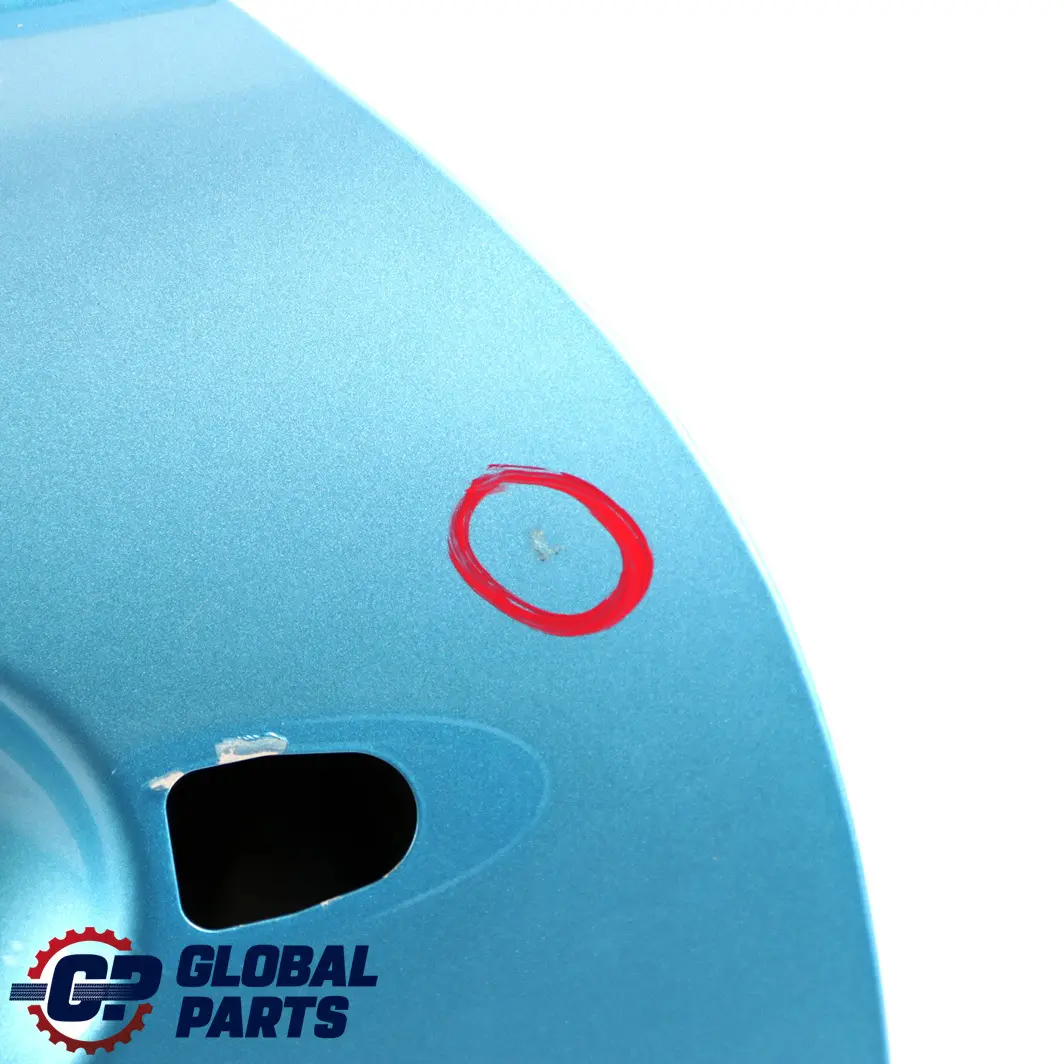 Front Left Door N/S Electric Blue Metallic - 870 to Mini Cooper One 1 R50 R52 R53 with Part number 7202911 Mini Cooper One 1 R50 R52 R53 Front Left Door N/S Electric Blue Metallic - 870 - SKU 7202911-ELB1 - Part number 7202911