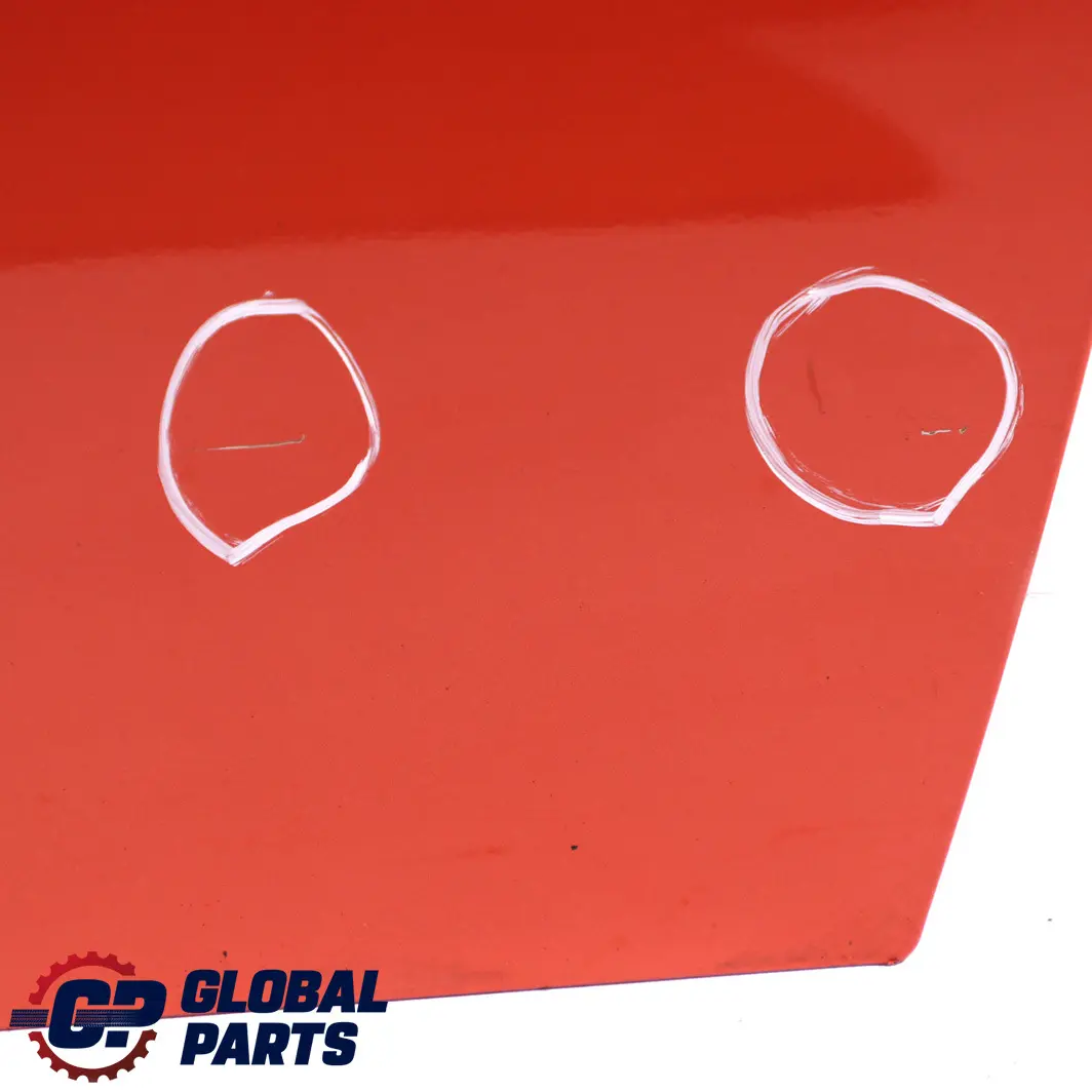 Front Left Door N/S Hot Orange Metallic - A26 to Mini Cooper One R50 R52 R53 with Part number 7202911 Mini Cooper One R50 R52 R53 Front Left Door N/S Hot Orange Metallic - A26 - SKU 7202911-HOT - Part number 7202911
