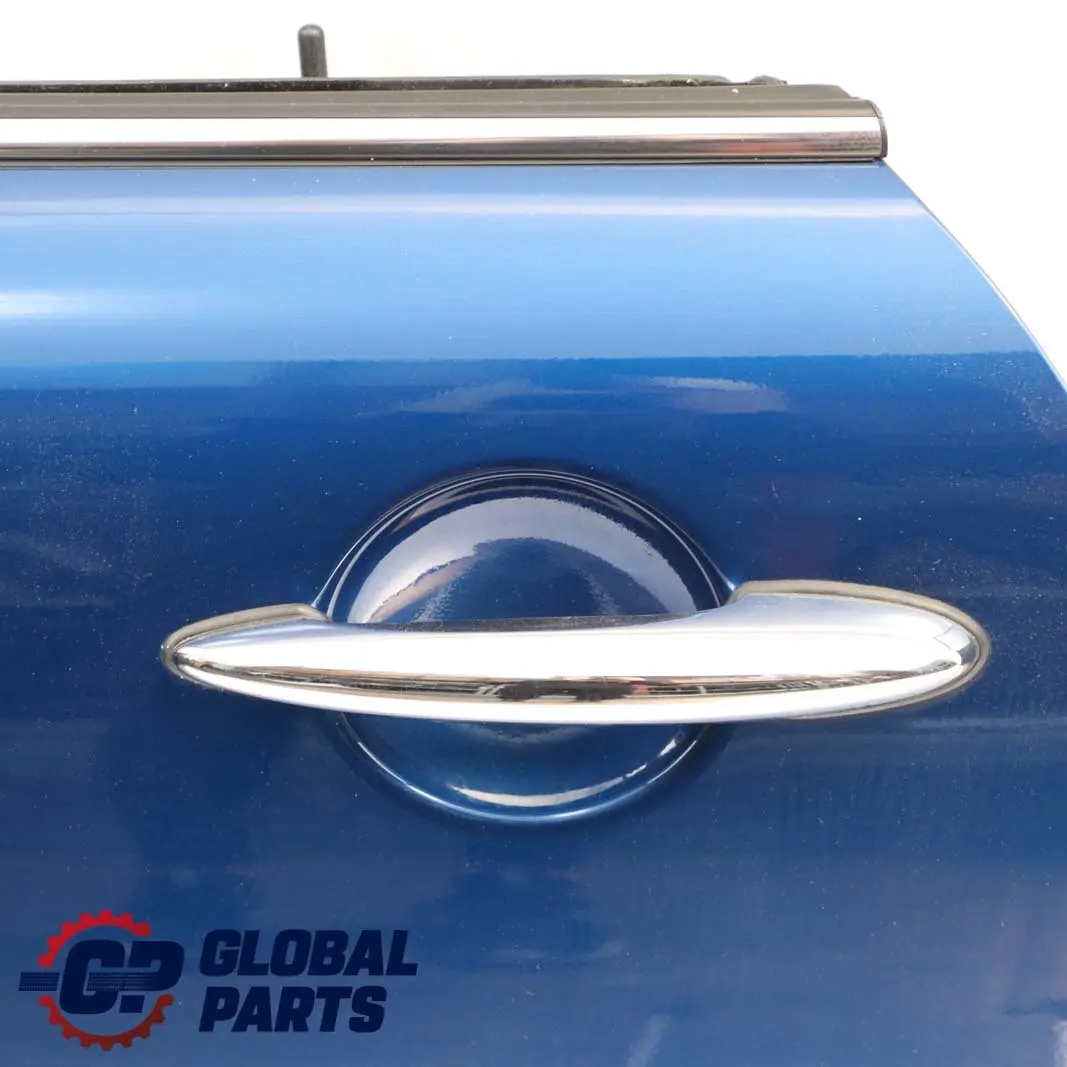 Front Left Door N/S Indi Blue Metallic - 896 to Mini Cooper One R50 R52 R53 with Part number 7202911 Mini Cooper One R50 R52 R53 Front Left Door N/S Indi Blue Metallic - 896 - SKU 7202911-IB1 - Part number 7202911