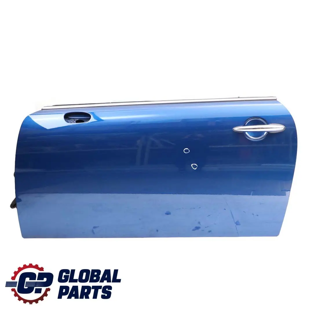 Front Left Door N/S Indi Blue Metallic - 896 to Mini Cooper One R50 R52 R53 with Part number 7202911 Mini Cooper One R50 R52 R53 Front Left Door N/S Indi Blue Metallic - 896 - SKU 7202911-IB1 - Part number 7202911