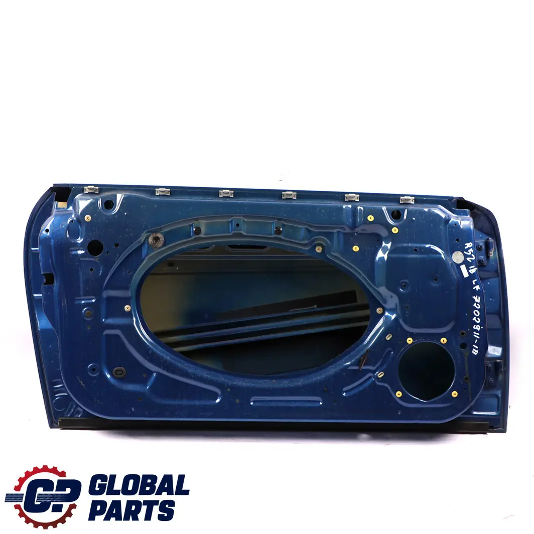 Mini Cooper R50 R52 R53 Front Left Door N/S Lightning Blue Metallic - A63 - SKU 7202911-LB - Part number 7202911