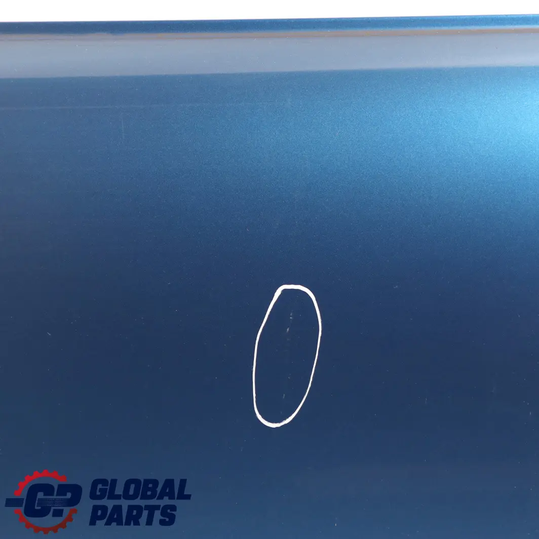 Front Left Door N/S Lightning Blue Metallic - A63 to Mini Cooper R50 R52 R53 with Part number 7202911 Mini Cooper R50 R52 R53 Front Left Door N/S Lightning Blue Metallic - A63 - SKU 7202911-LB - Part number 7202911