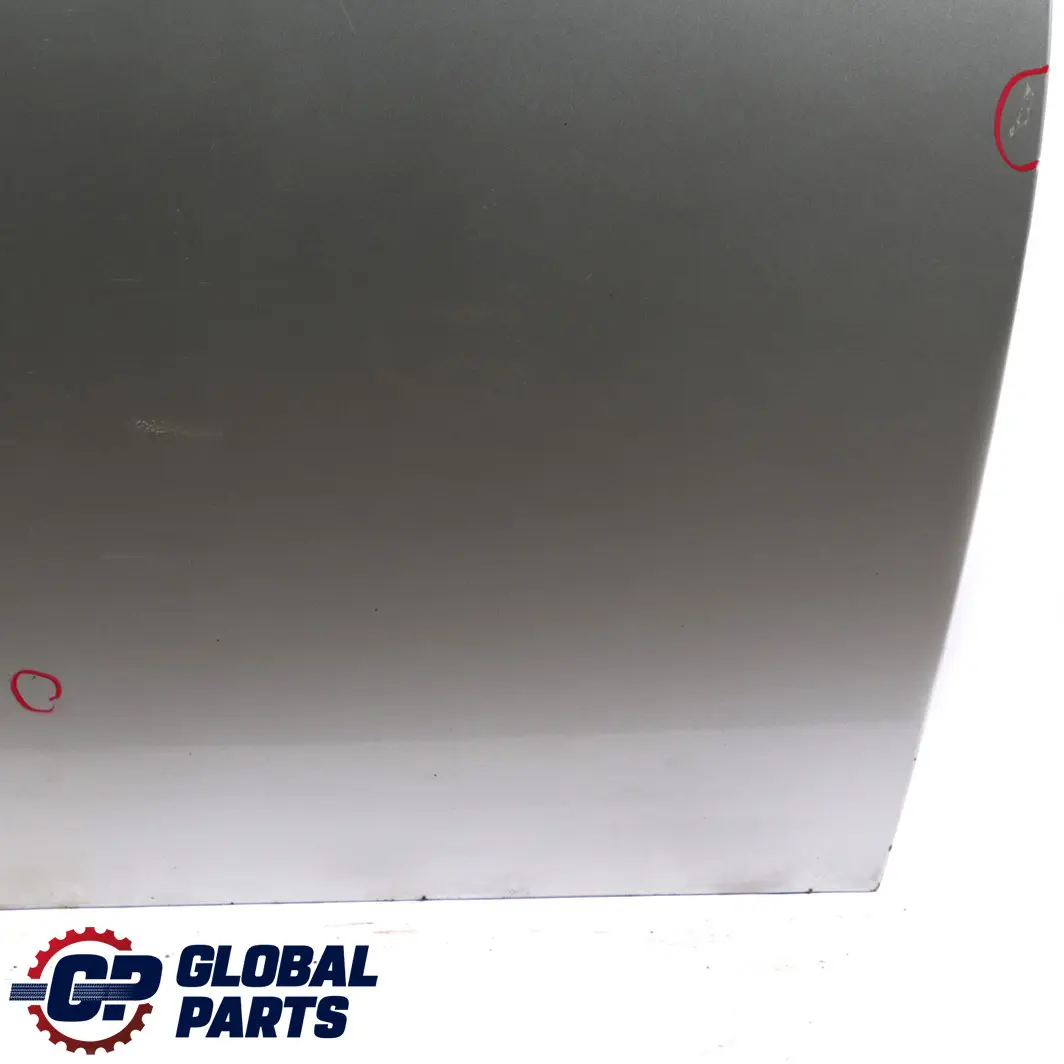 Front Left Door N/S Pure Silver Metallic - 900 to Mini Cooper One 3 R50 R52 R53 with Part number 7202911 Mini Cooper One 3 R50 R52 R53 Front Left Door N/S Pure Silver Metallic - 900 - SKU 7202911-PS3 - Part number 7202911