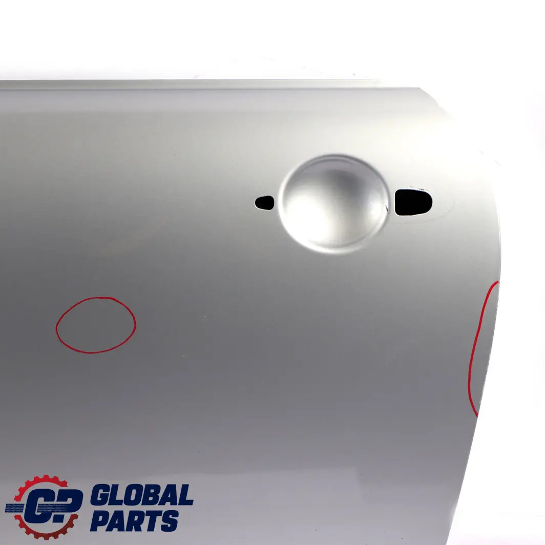 Front Left Door N/S Pure Silver Metallic - 900 to Mini Cooper One R50 R52 R53 with Part number 7202911 Mini Cooper One R50 R52 R53 Front Left Door N/S Pure Silver Metallic - 900 - SKU 7202911-PS4 - Part number 7202911