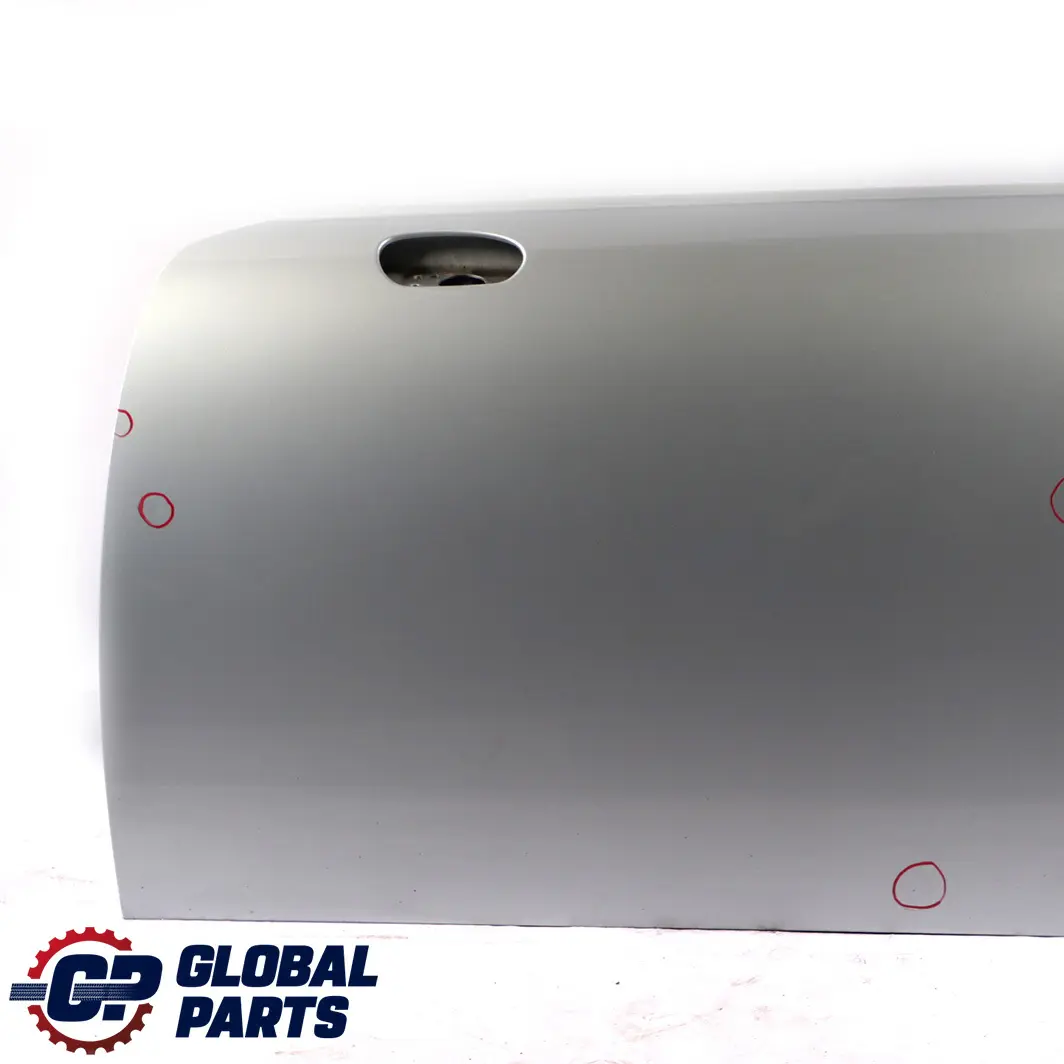 Front Left Door N/S Pure Silver Metallic - 900 to Mini Cooper One R50 R52 R53 with Part number 7202911 Mini Cooper One R50 R52 R53 Front Left Door N/S Pure Silver Metallic - 900 - SKU 7202911-PS4 - Part number 7202911