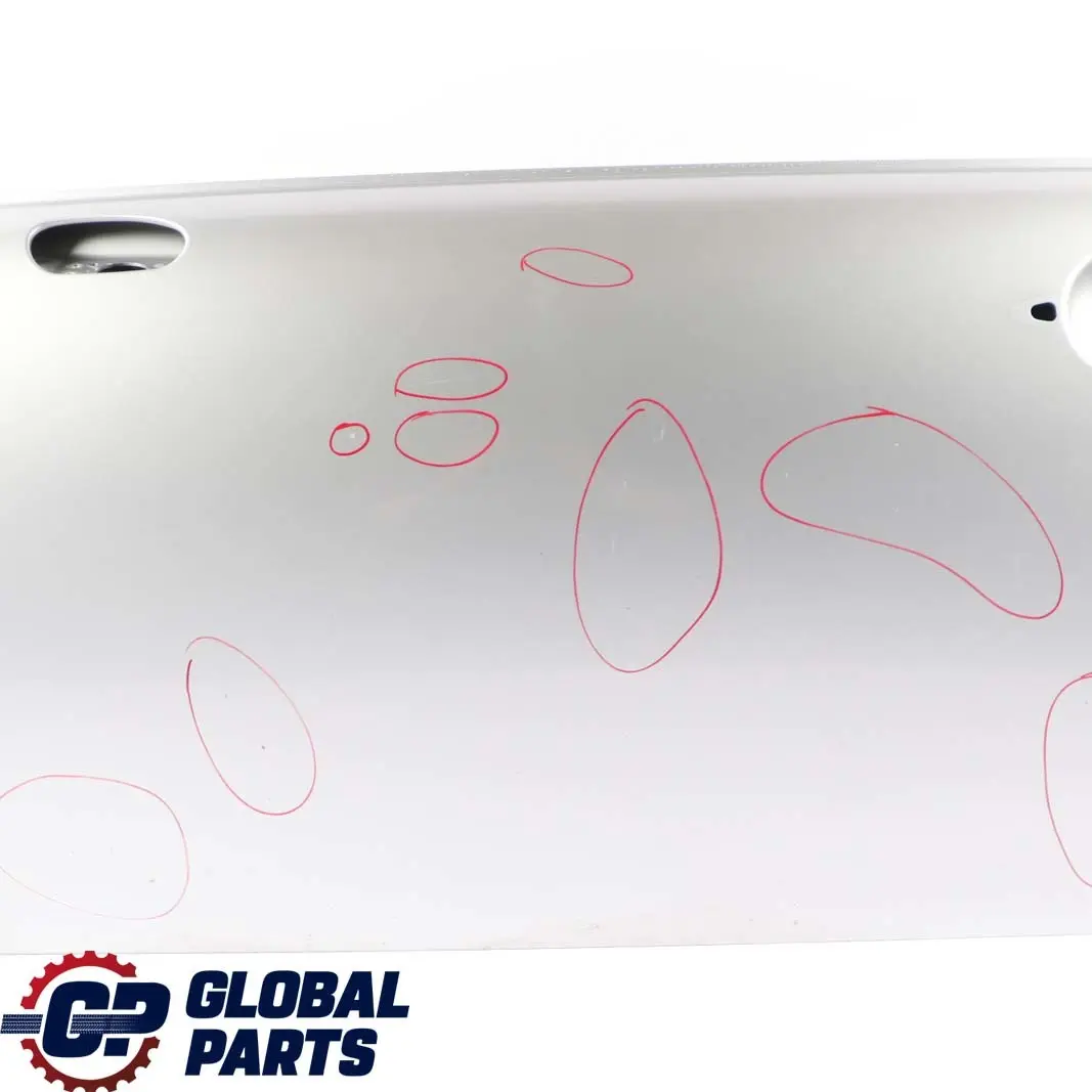 Front Left Door N/S Pure Silver Metallic 900 to BMW Mini Cooper One R50 R52 R53 6 with Part number 7202911 BMW Mini Cooper One R50 R52 R53 6 Front Left Door N/S Pure Silver Metallic 900 - SKU 7202911-PS6 - Part number 7202911