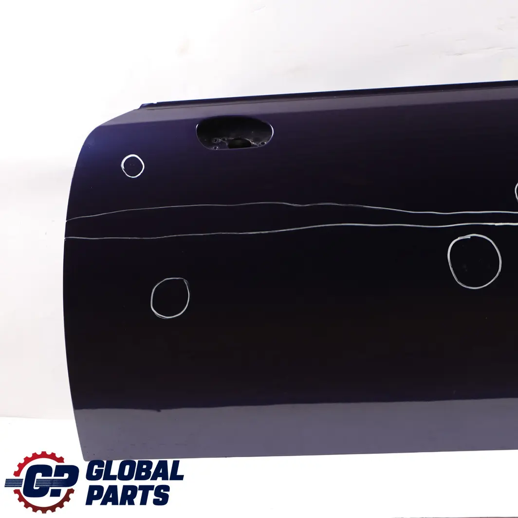 Mini Cooper One R50 R52 R53 Front Left Door N/S Black-eye Purple Metallic - A24 - SKU 7202911-PUR - Part number 7202911