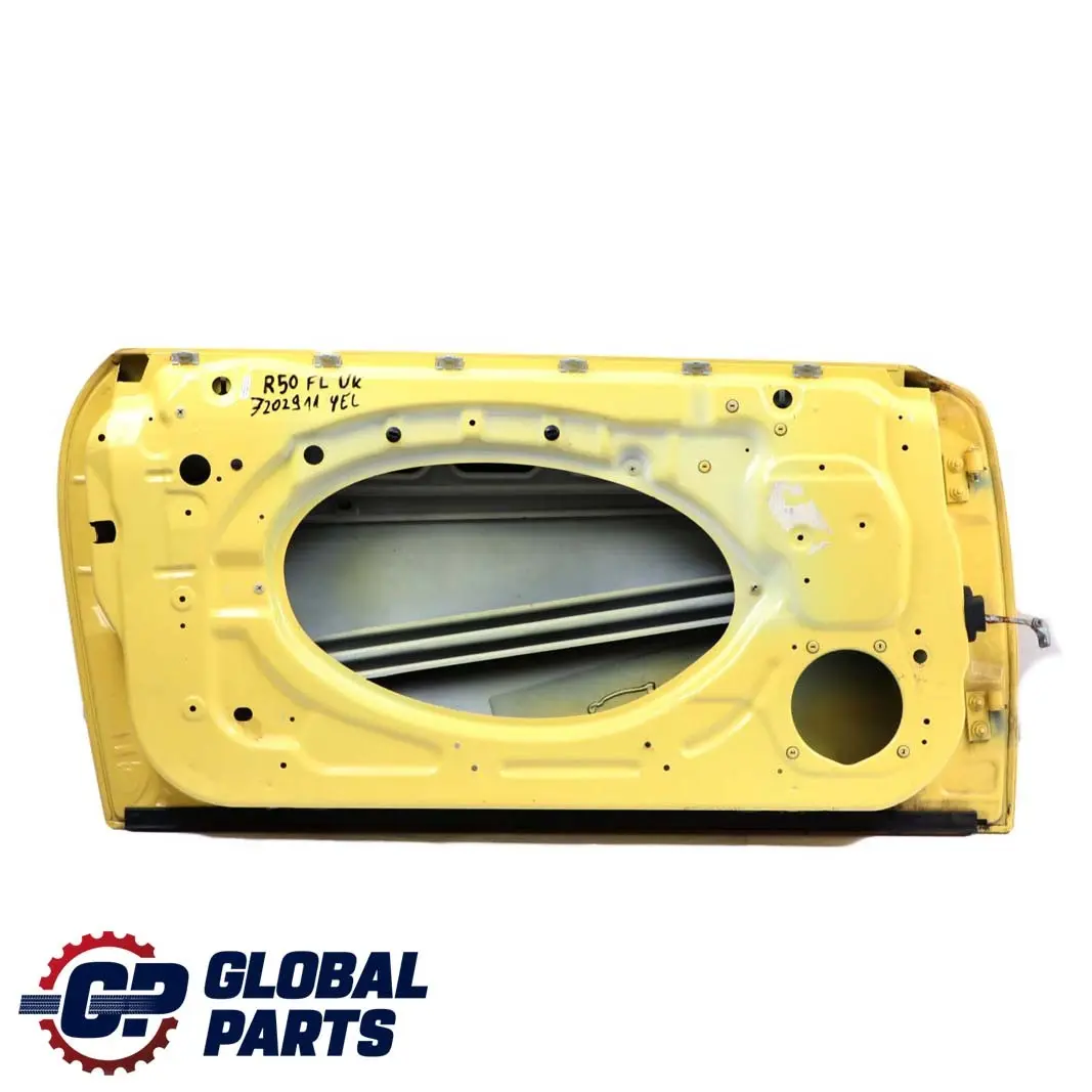 Front Left Door N/S Liquid Yellow - 902 to Mini Cooper One R50 R52 R53 with Part number 7202911 Mini Cooper One R50 R52 R53 Front Left Door N/S Liquid Yellow - 902 - SKU 7202911-YEL - Part number 7202911