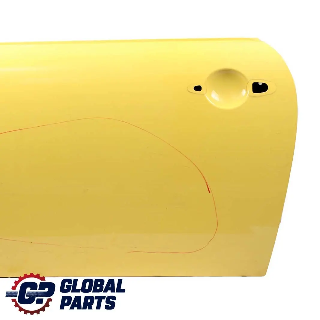 Mini Cooper One R50 R52 R53 Front Left Door N/S Liquid Yellow - 902 - SKU 7202911-YEL - Part number 7202911