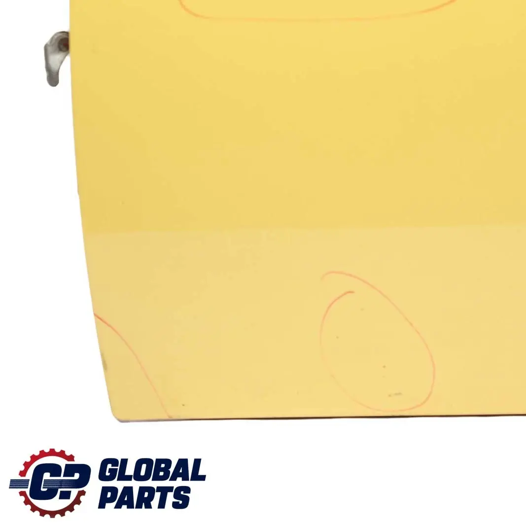 Front Left Door N/S Liquid Yellow - 902 to Mini Cooper One R50 R52 R53 with Part number 7202911 Mini Cooper One R50 R52 R53 Front Left Door N/S Liquid Yellow - 902 - SKU 7202911-YEL - Part number 7202911