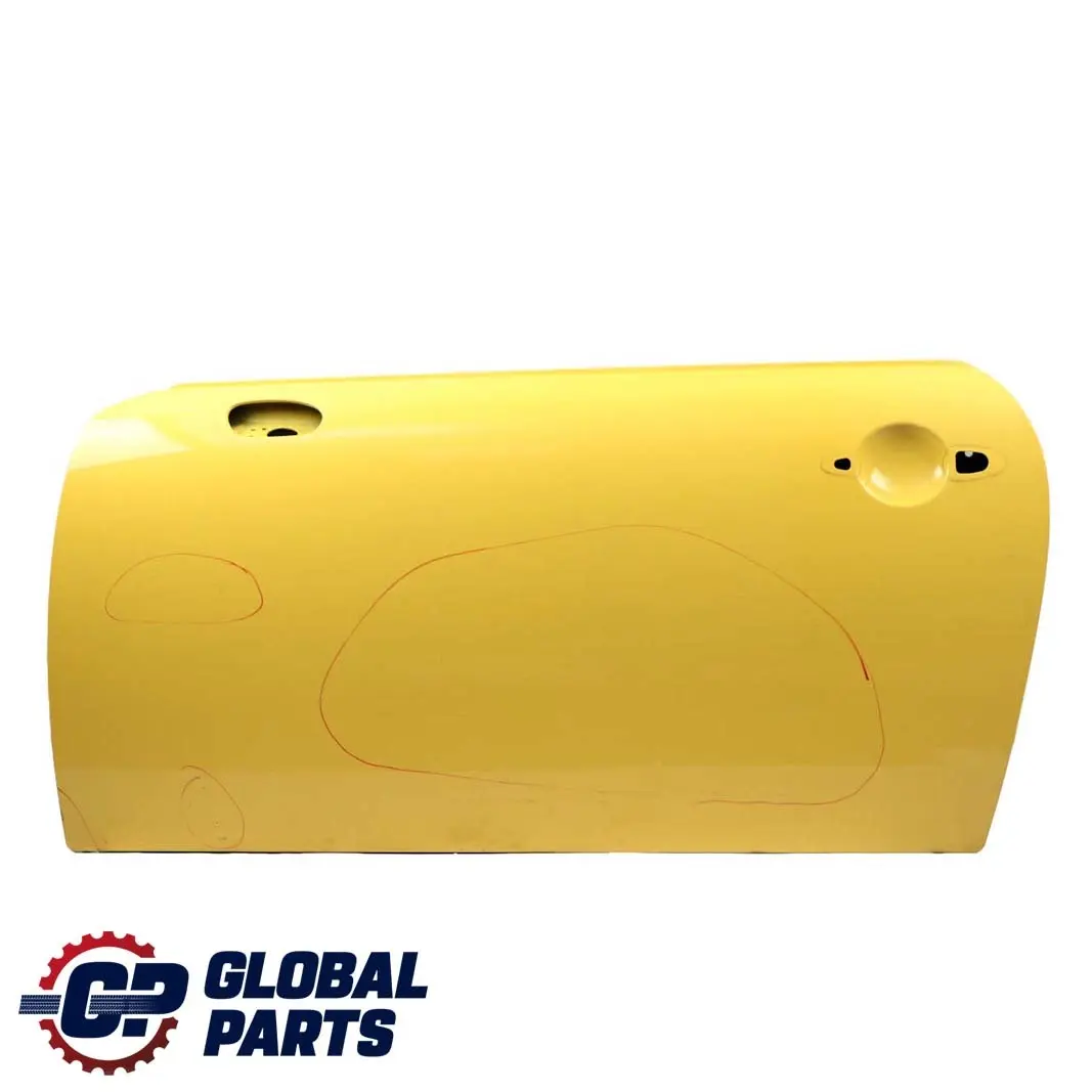 Front Left Door N/S Liquid Yellow - 902 to Mini Cooper One R50 R52 R53 with Part number 7202911 Mini Cooper One R50 R52 R53 Front Left Door N/S Liquid Yellow - 902 - SKU 7202911-YEL - Part number 7202911