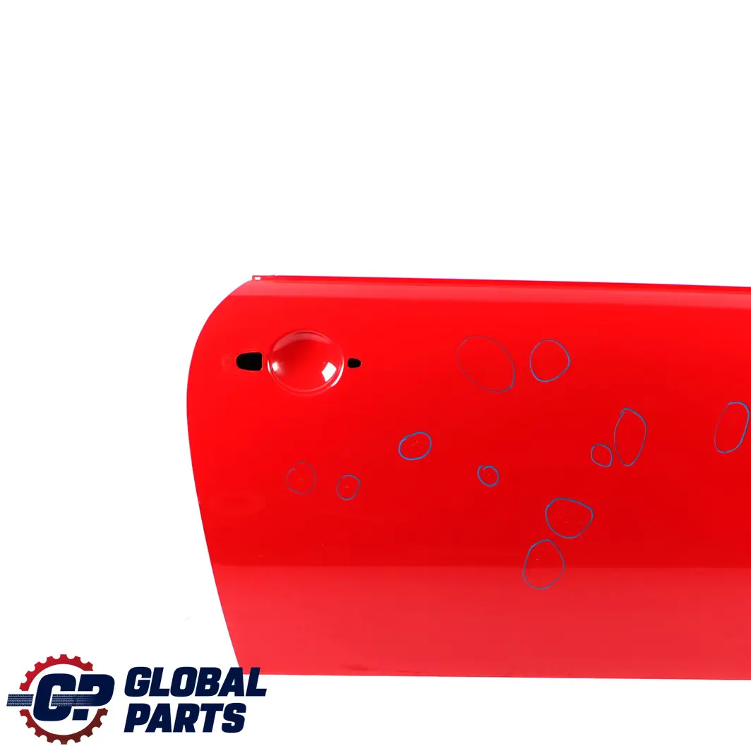 Front Right Door O/S Chili Red - 851 to Mini Cooper One 2 R50 R52 R53 with Part number 7202912 Mini Cooper One 2 R50 R52 R53 Front Right Door O/S Chili Red - 851 - SKU 7202912-CHRED2 - Part number 7202912