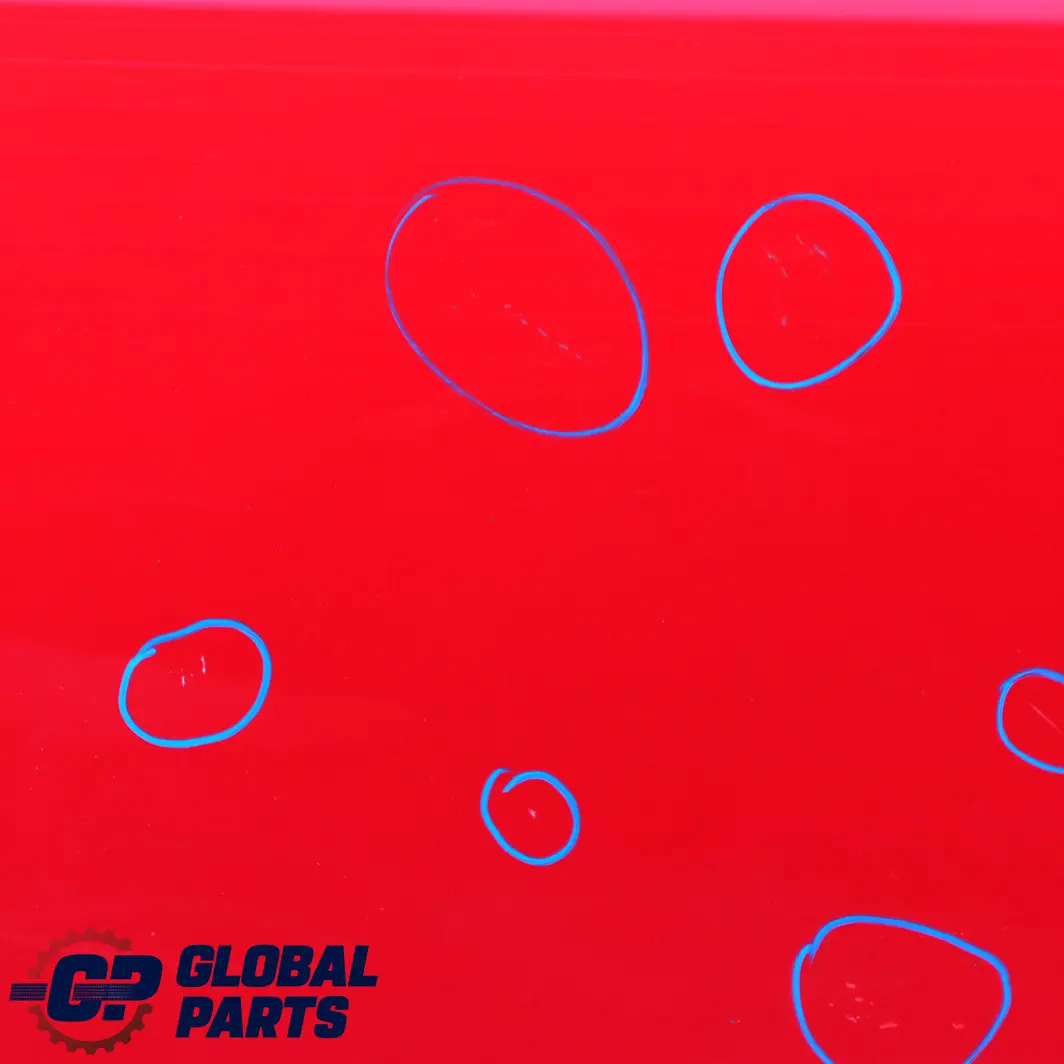 Front Right Door O/S Chili Red - 851 to Mini Cooper One 2 R50 R52 R53 with Part number 7202912 Mini Cooper One 2 R50 R52 R53 Front Right Door O/S Chili Red - 851 - SKU 7202912-CHRED2 - Part number 7202912