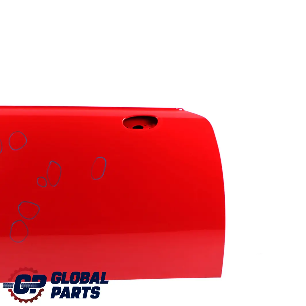 Front Right Door O/S Chili Red - 851 to Mini Cooper One 2 R50 R52 R53 with Part number 7202912 Mini Cooper One 2 R50 R52 R53 Front Right Door O/S Chili Red - 851 - SKU 7202912-CHRED2 - Part number 7202912