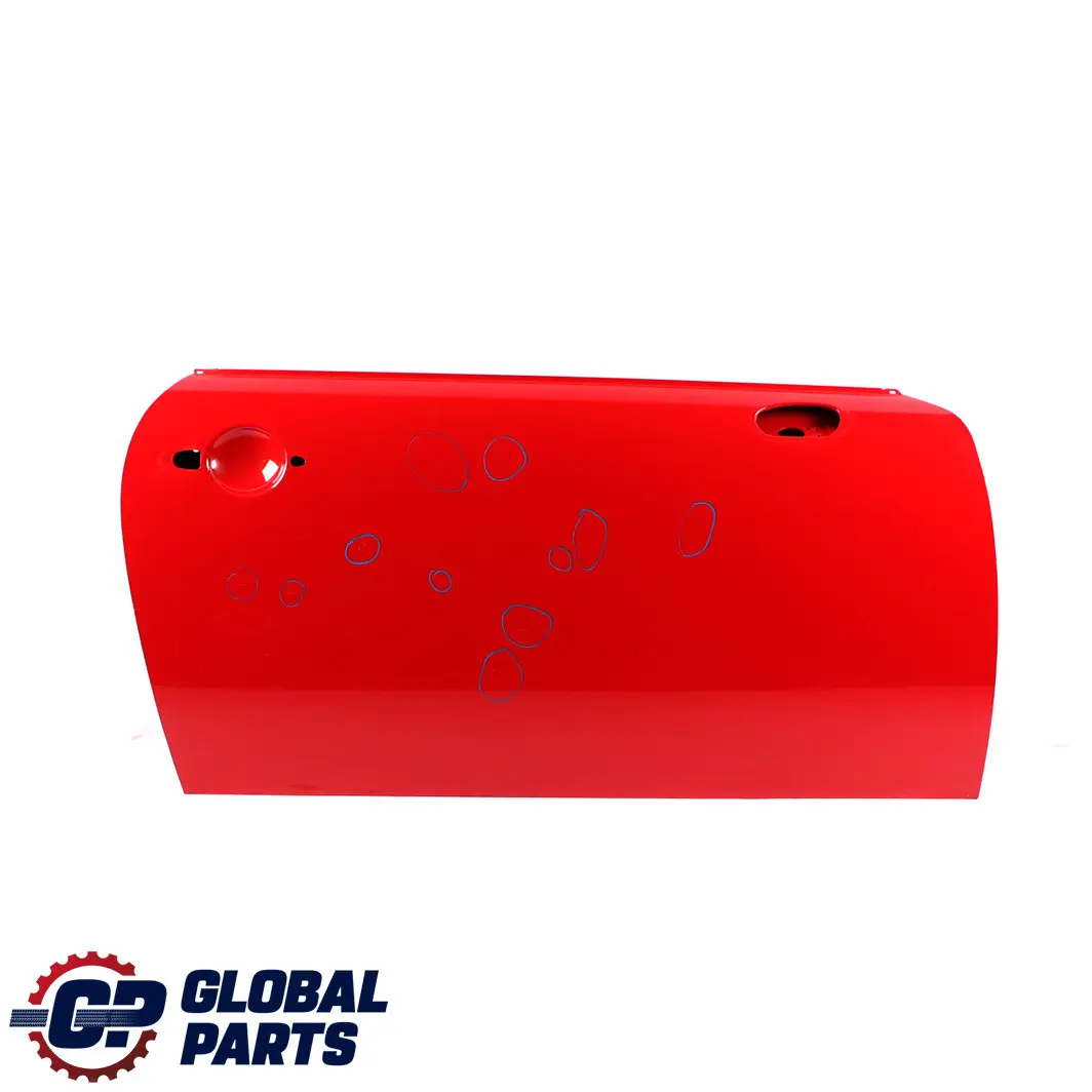 Front Right Door O/S Chili Red - 851 to Mini Cooper One 2 R50 R52 R53 with Part number 7202912 Mini Cooper One 2 R50 R52 R53 Front Right Door O/S Chili Red - 851 - SKU 7202912-CHRED2 - Part number 7202912