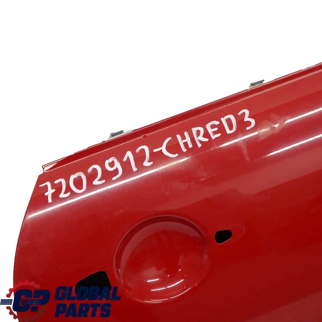 Porta Davanti Destra Peperoncino Rosso - 851 per Mini Cooper R50 R52 R53 con numero di parte 7202912 Mini Cooper R50 R52 R53 Porta Davanti Destra Peperoncino Rosso - 851 - SKU 7202912-CHRED3 - Numero di parte 7202912