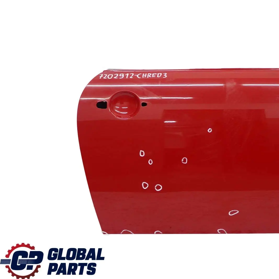 Front Right Door O/S Chili Red - 851 to Mini Cooper One 3 R50 R52 R53 with Part number 7202912 Mini Cooper One 3 R50 R52 R53 Front Right Door O/S Chili Red - 851 - SKU 7202912-CHRED3 - Part number 7202912