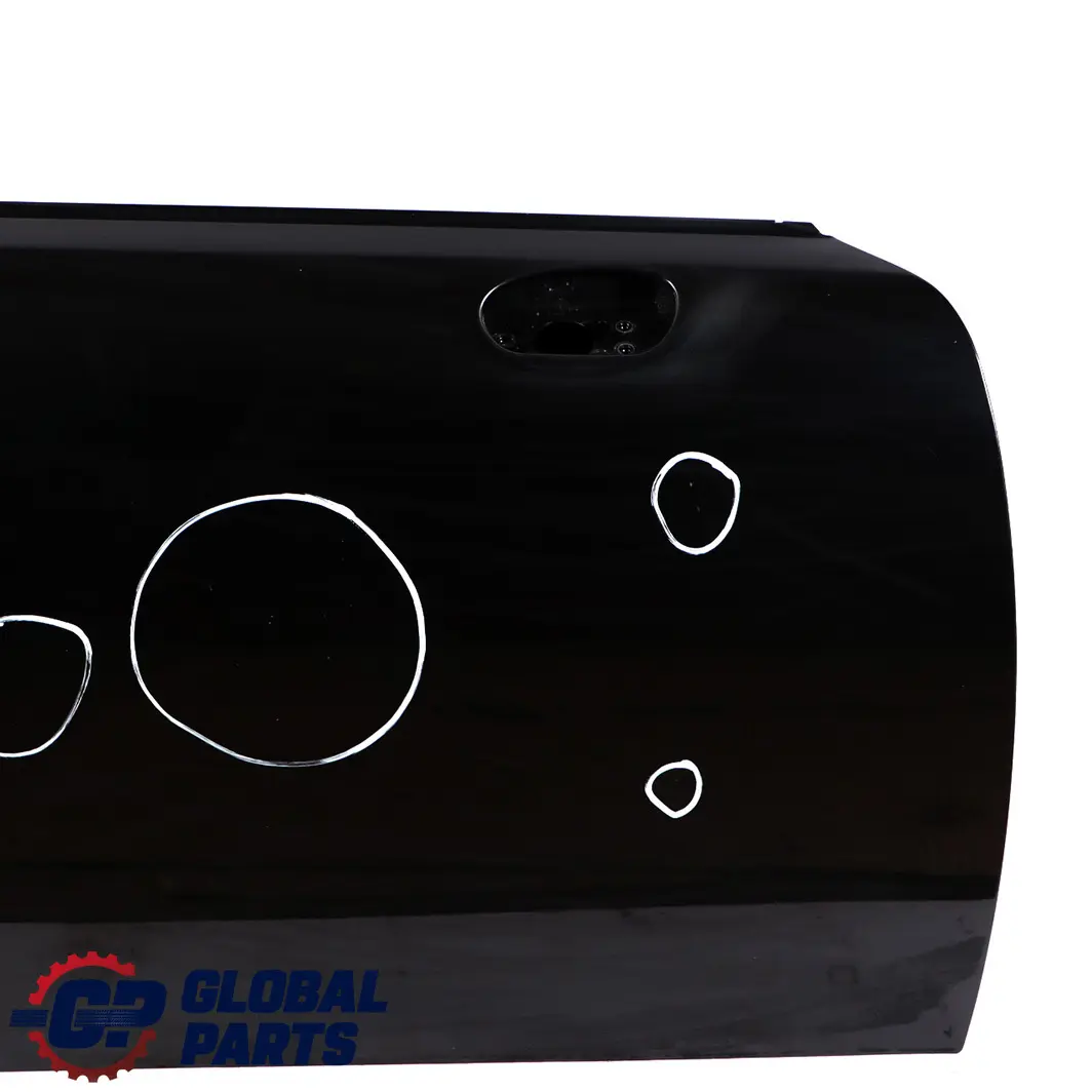 Front Right Door O/S Cosmosschwarz Black - 303 to Mini Cooper One R50 R52 R53 with Part number 7202912 Mini Cooper One R50 R52 R53 Front Right Door O/S Cosmosschwarz Black - 303 - SKU 7202912-COS - Part number 7202912