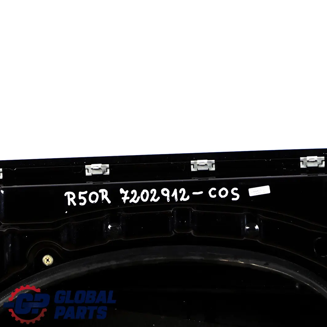 Front Right Door O/S Cosmosschwarz Black - 303 to Mini Cooper One R50 R52 R53 with Part number 7202912 Mini Cooper One R50 R52 R53 Front Right Door O/S Cosmosschwarz Black - 303 - SKU 7202912-COS - Part number 7202912