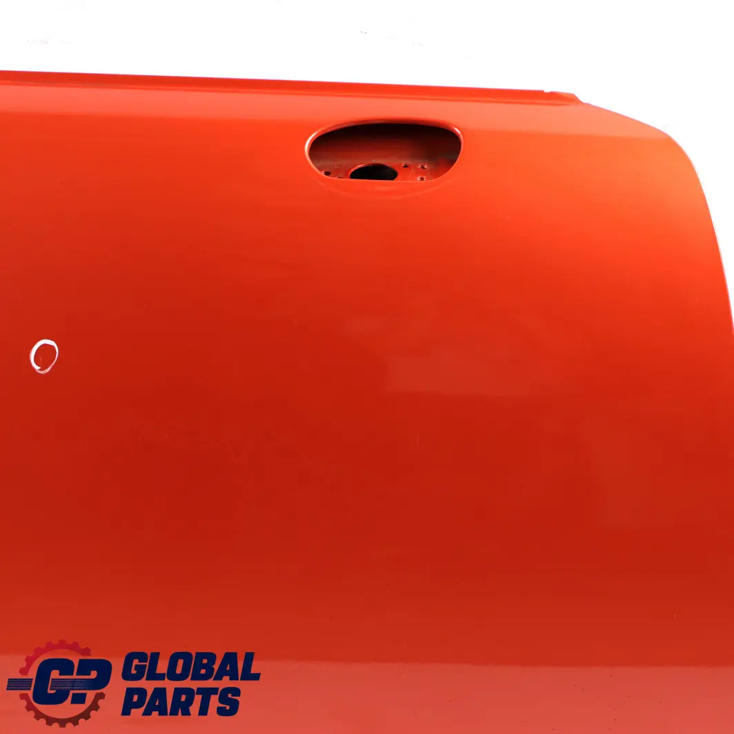 Door Front Right O/S Hot Orange Metallic - A26 to Mini Cooper One 1 R50 R52 R53 with Part number 7202912 Mini Cooper One 1 R50 R52 R53 Door Front Right O/S Hot Orange Metallic - A26 - SKU 7202912-HOT - Part number 7202912