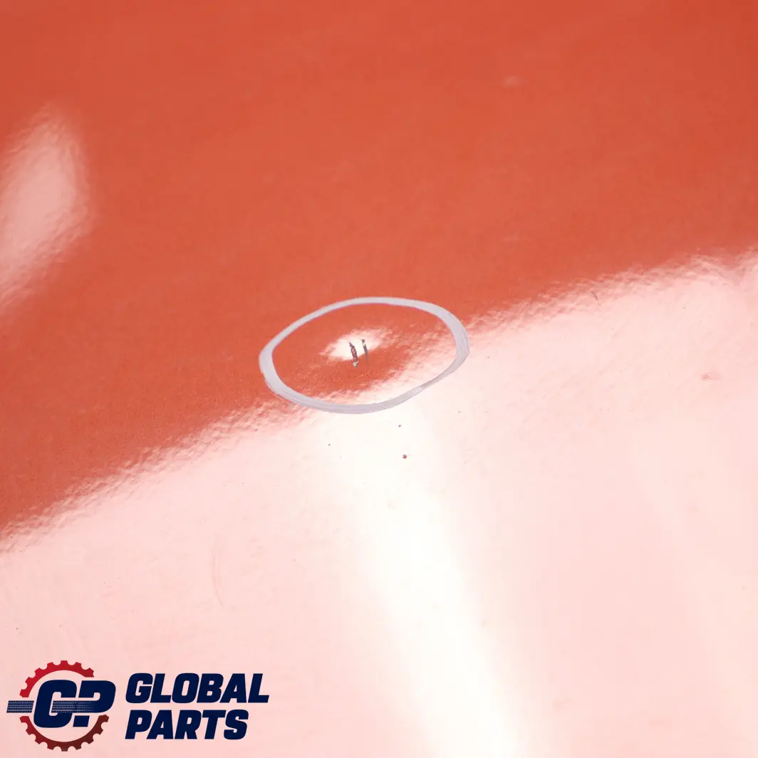 Door Front Right O/S Hot Orange Metallic - A26 to Mini Cooper One 1 R50 R52 R53 with Part number 7202912 Mini Cooper One 1 R50 R52 R53 Door Front Right O/S Hot Orange Metallic - A26 - SKU 7202912-HOT - Part number 7202912