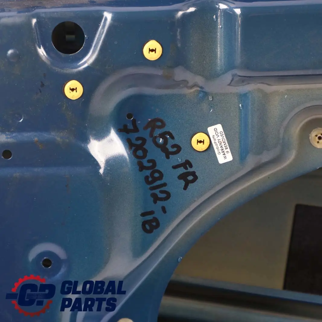Mini Cooper R50 R52 R53 Front Right Door O/S Lightning Blue Metallic - A63 - SKU 7202912-LB - Part number 7202912